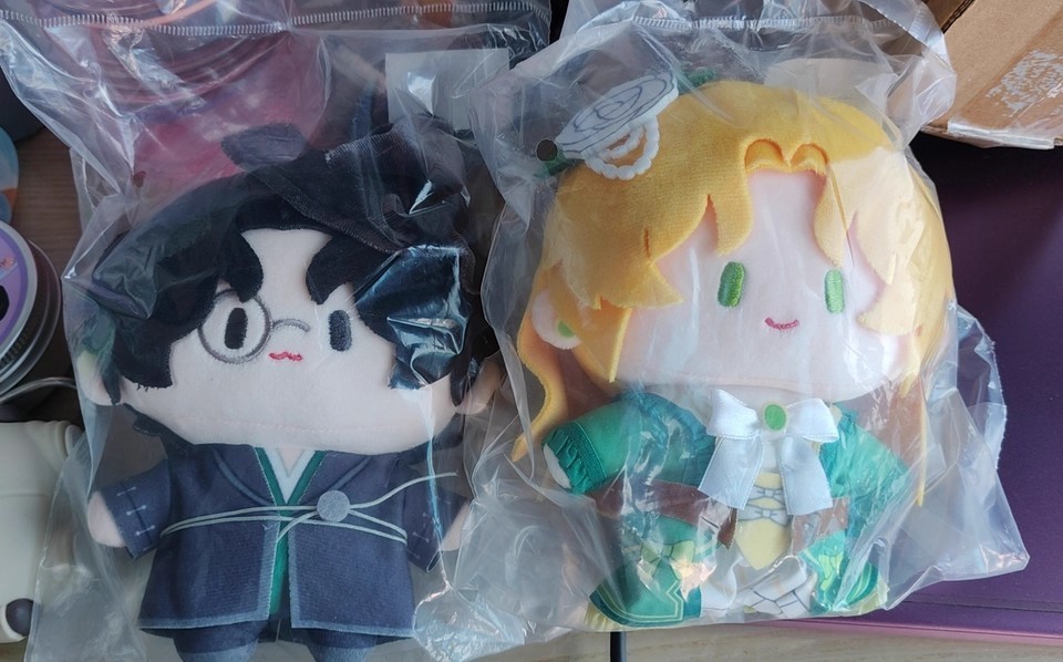 15cm Official Lord of Mysteries Klein Plush Doll Dress up Toy Pendant Keychain