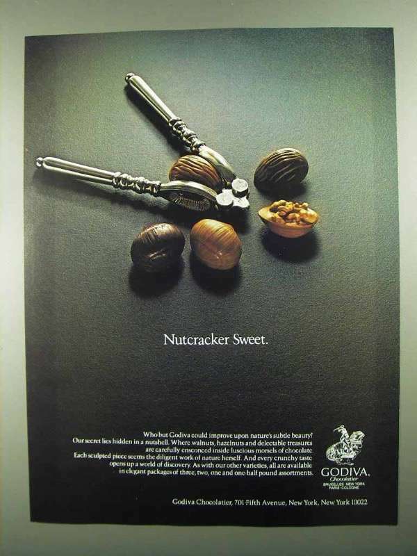1981 Godiva Chocolates Ad – Nutcracker Sweet