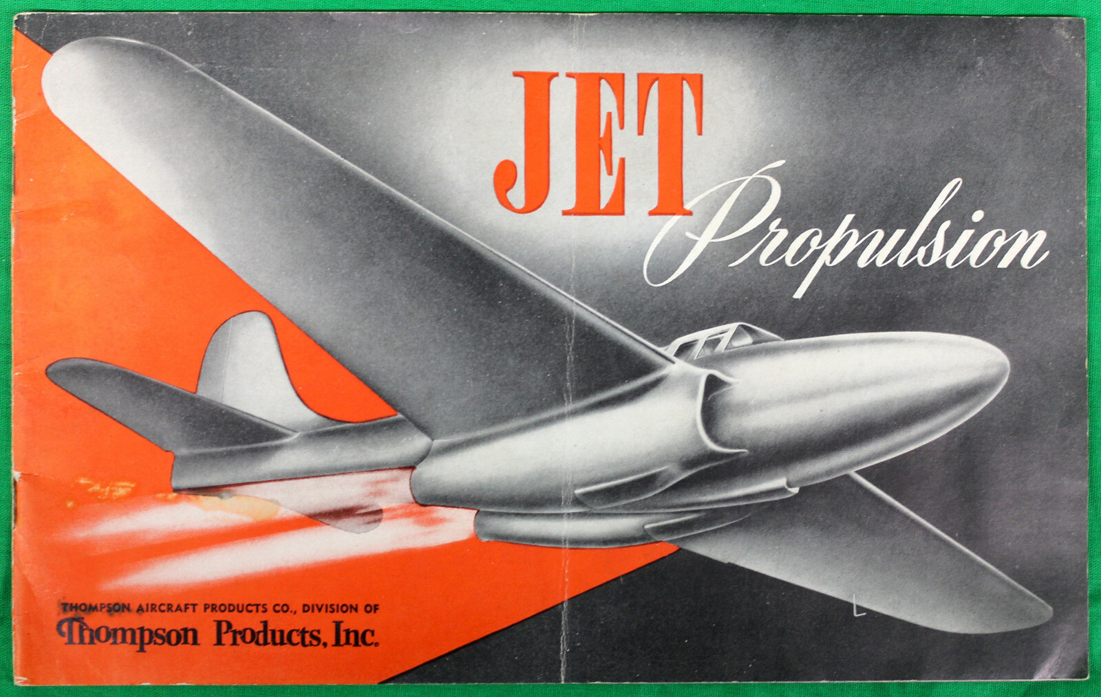 Original ca:1950 Thompson Aircraft Products Inc Jet Propulsion Booklet