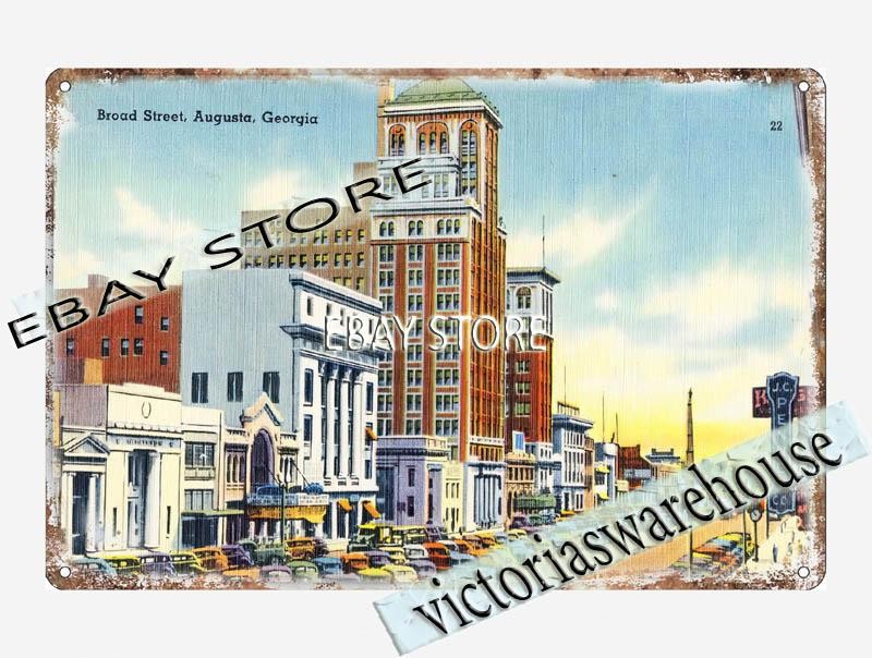 1930-45 Broad Street, Augusta, Georgia tin sign redecorating bedroom