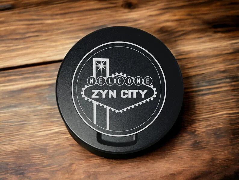 Metal Zyn Can Container (Large)