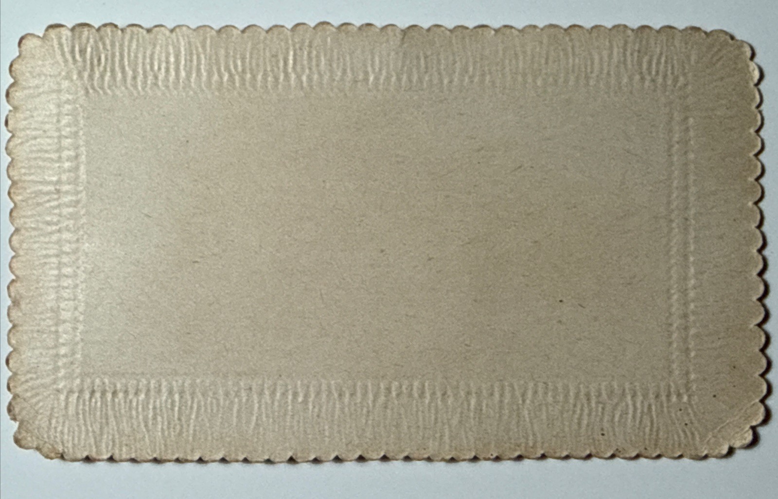 Emma Nieland Envelope Die cut Dove Victorian Calling Card 1880 antique Vtg