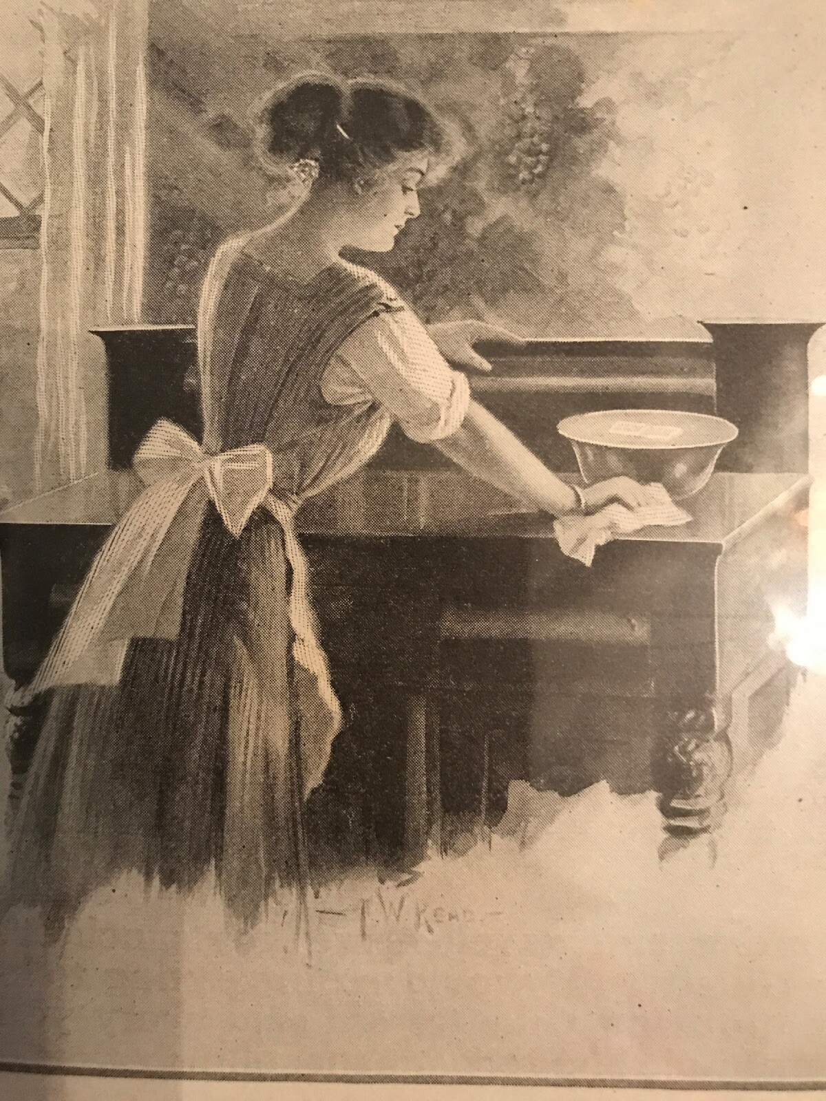 1910 Ivory Soap Advertisement Scribner’s Magazine (pg 128) 9 x 11.5 in Framed