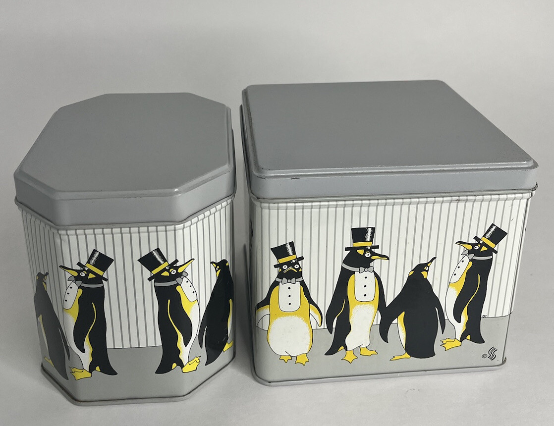 Keller Charles Of Philadelphia Penguins in Top Hats & Bowties Lot 2 Octogon & Sq