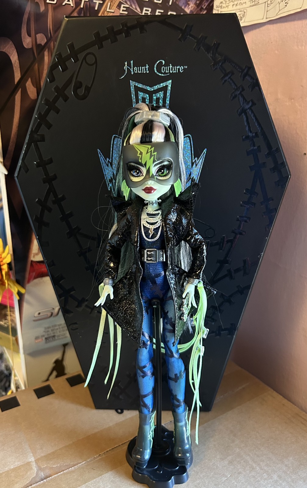 Monster High Haunt Couture Midnight Runway Frankie Stein