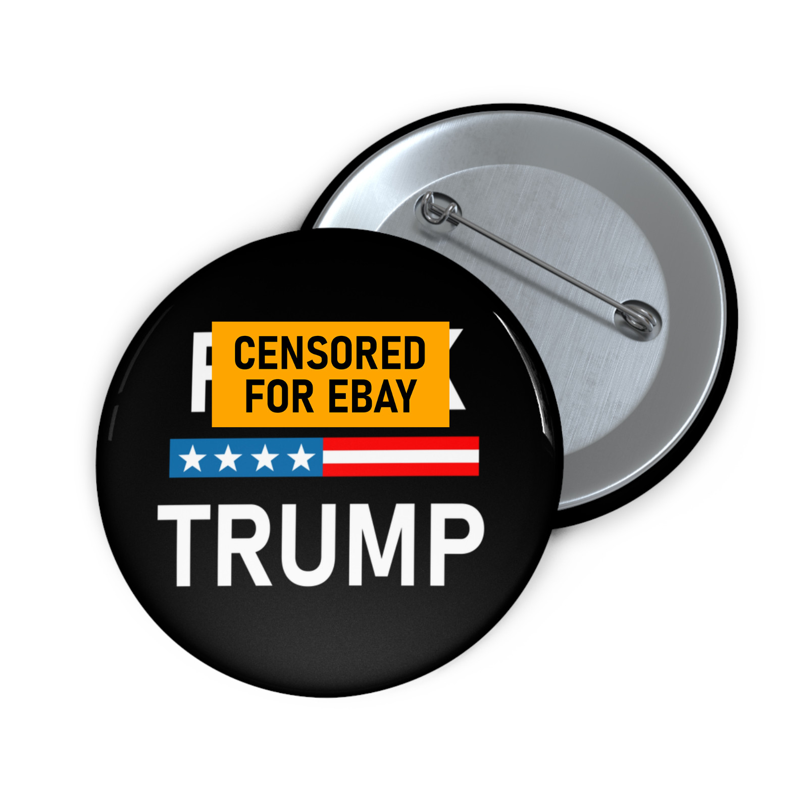 F*** Trump Button Choose Your Size Small to Large Anti Trump Sucks Pins
