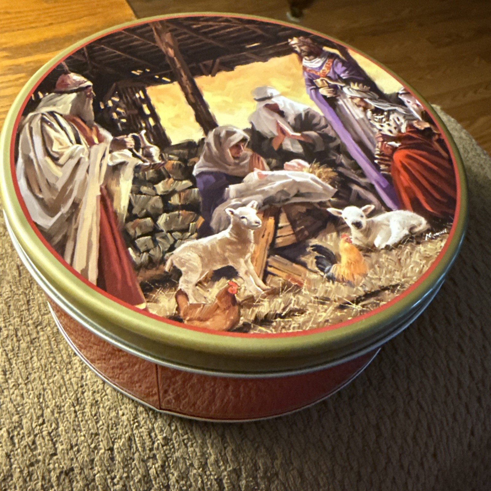 The Tin Box Company of America Farmingdale, N.Y. Nativity Scene 2023
