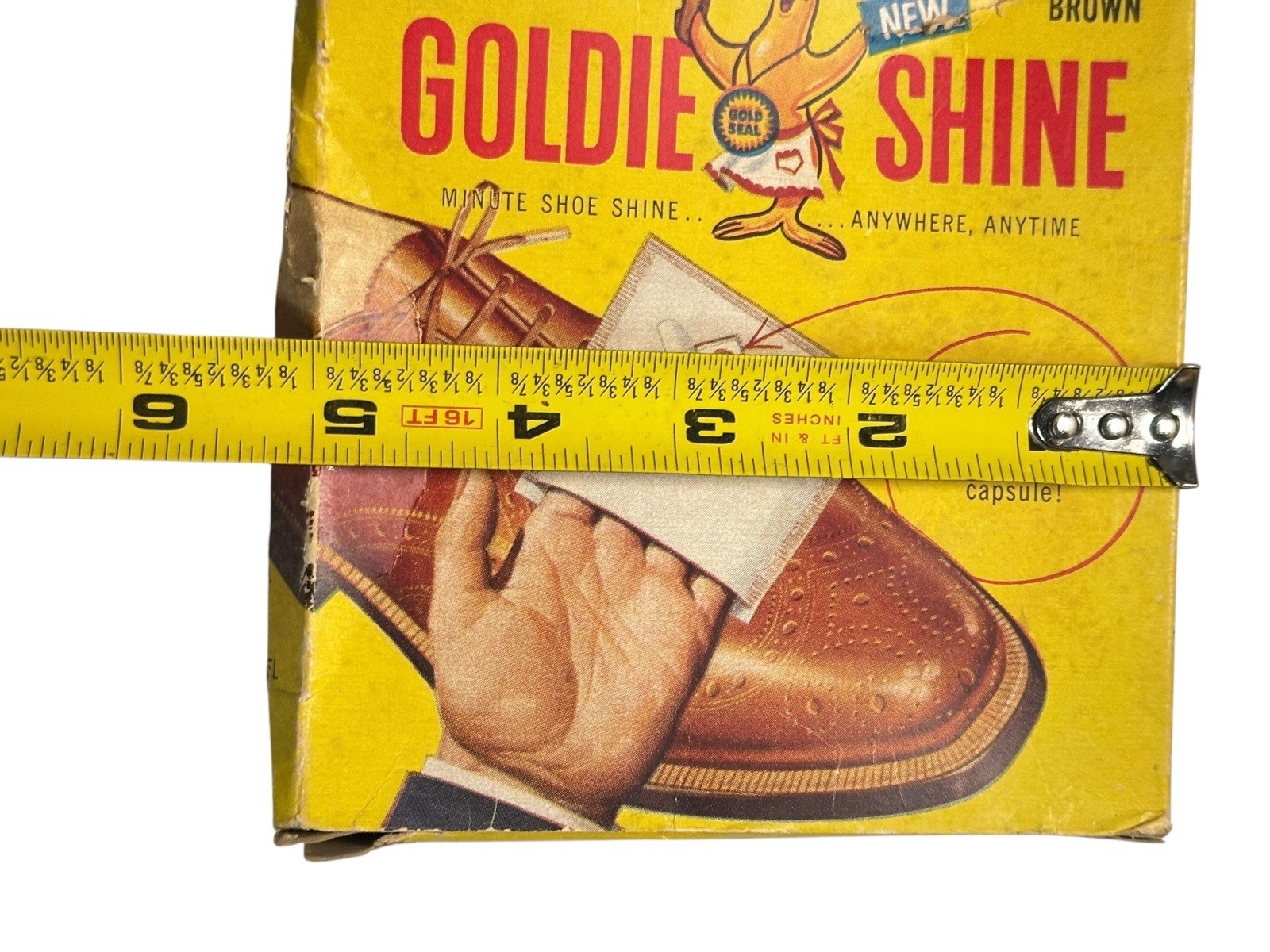 3 Vintage Goldie Shine, Nor-V-Gen, and Huberd’s shoe care products Collectibles
