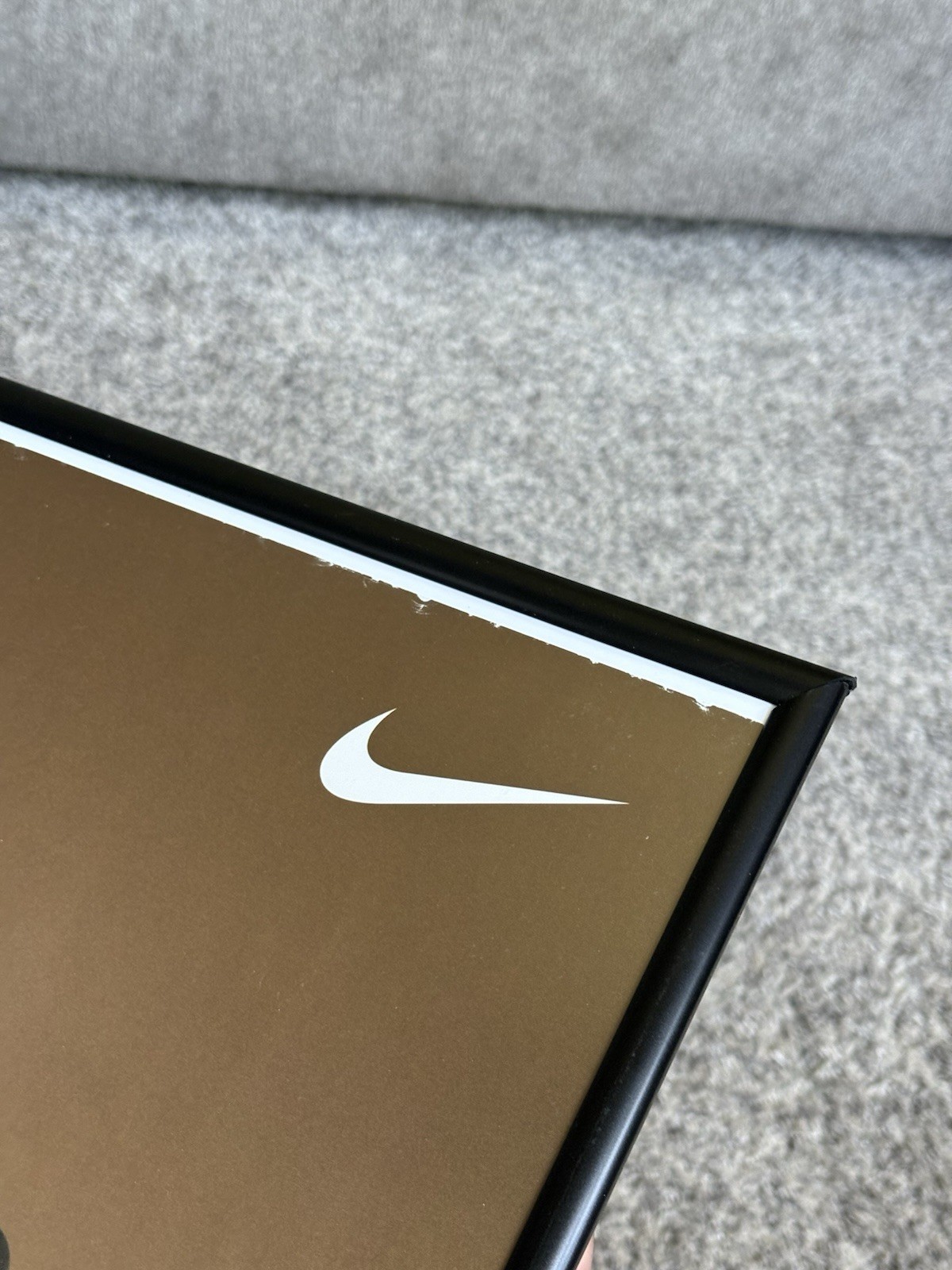 NIKE 2004 LEBRON JAMES KOBE BRYANT THE SECOND COMING PROMO POSTER DISPLAY SIGN