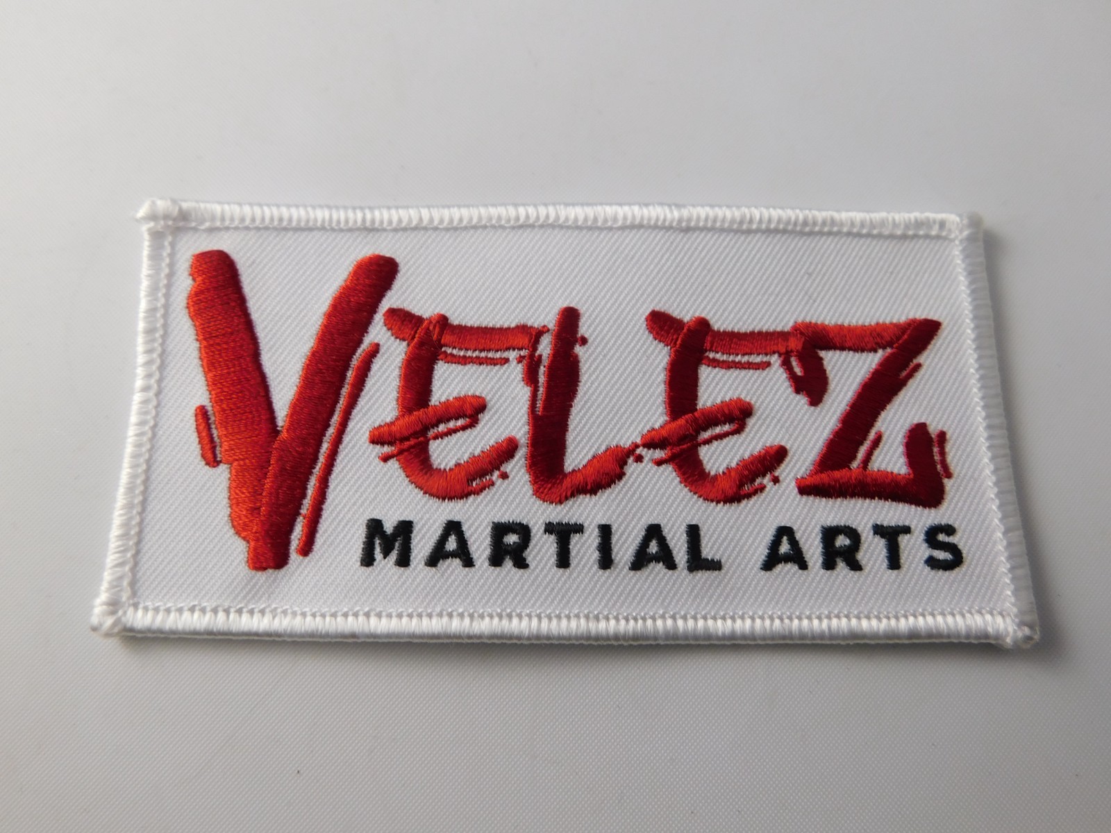 VELEZ MARTIAL ARTS PATCH COMPANY ADVERTISING TRAINING SACRAMENTO CALIFORNIA