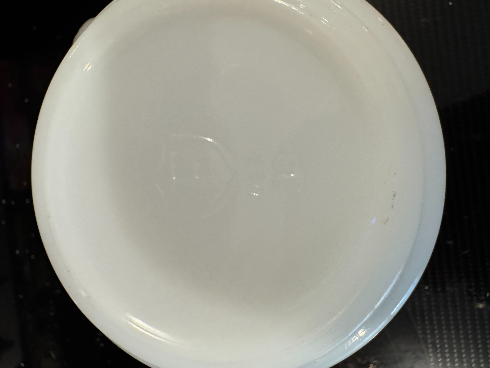 Federal Milk Glass Mug | Baum’s Bologna Etown Pa | Bicentennial USA | 200 yrs