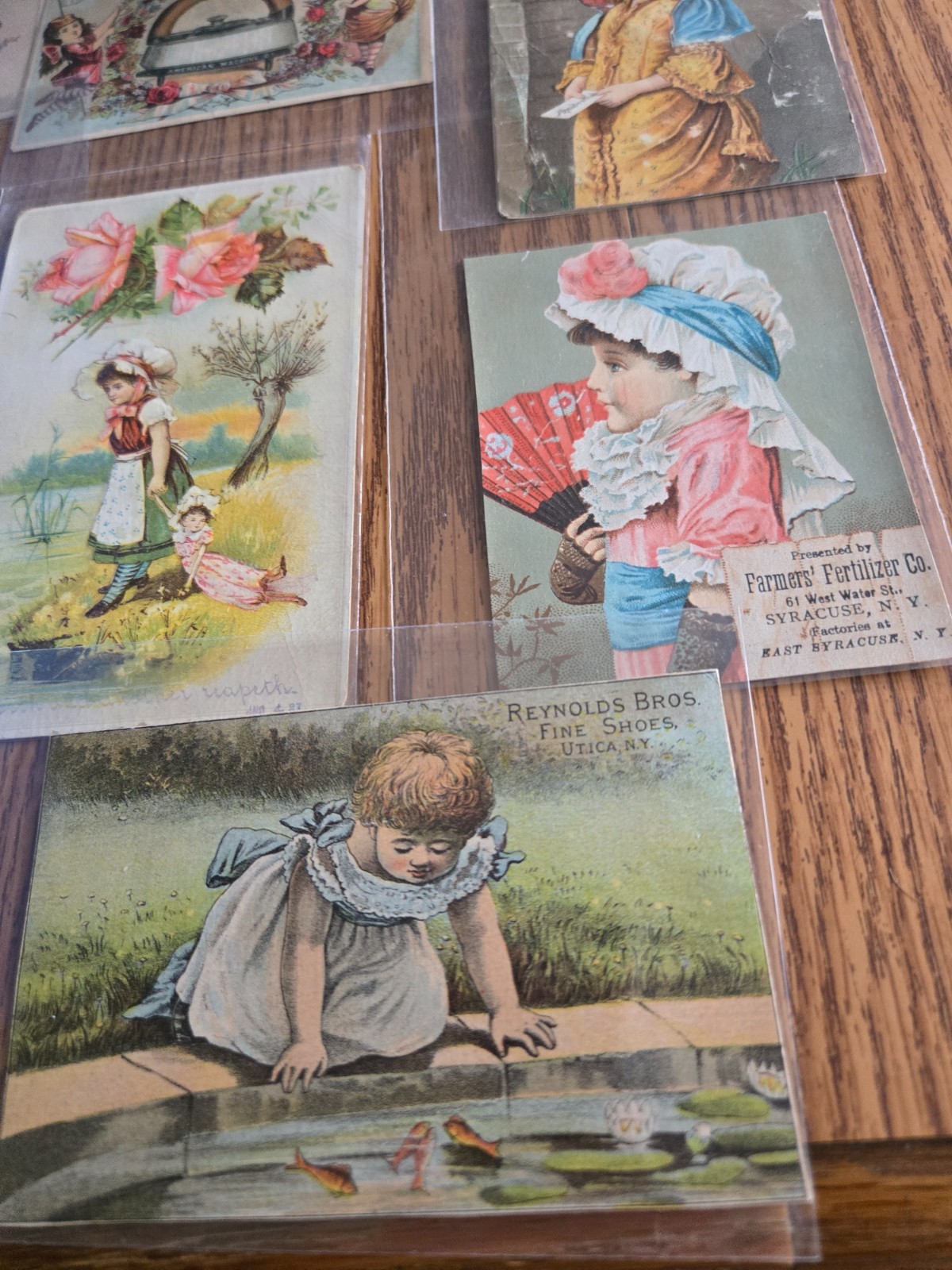 Lot of 23 Victorian vintage trade cards anond trade card blanks