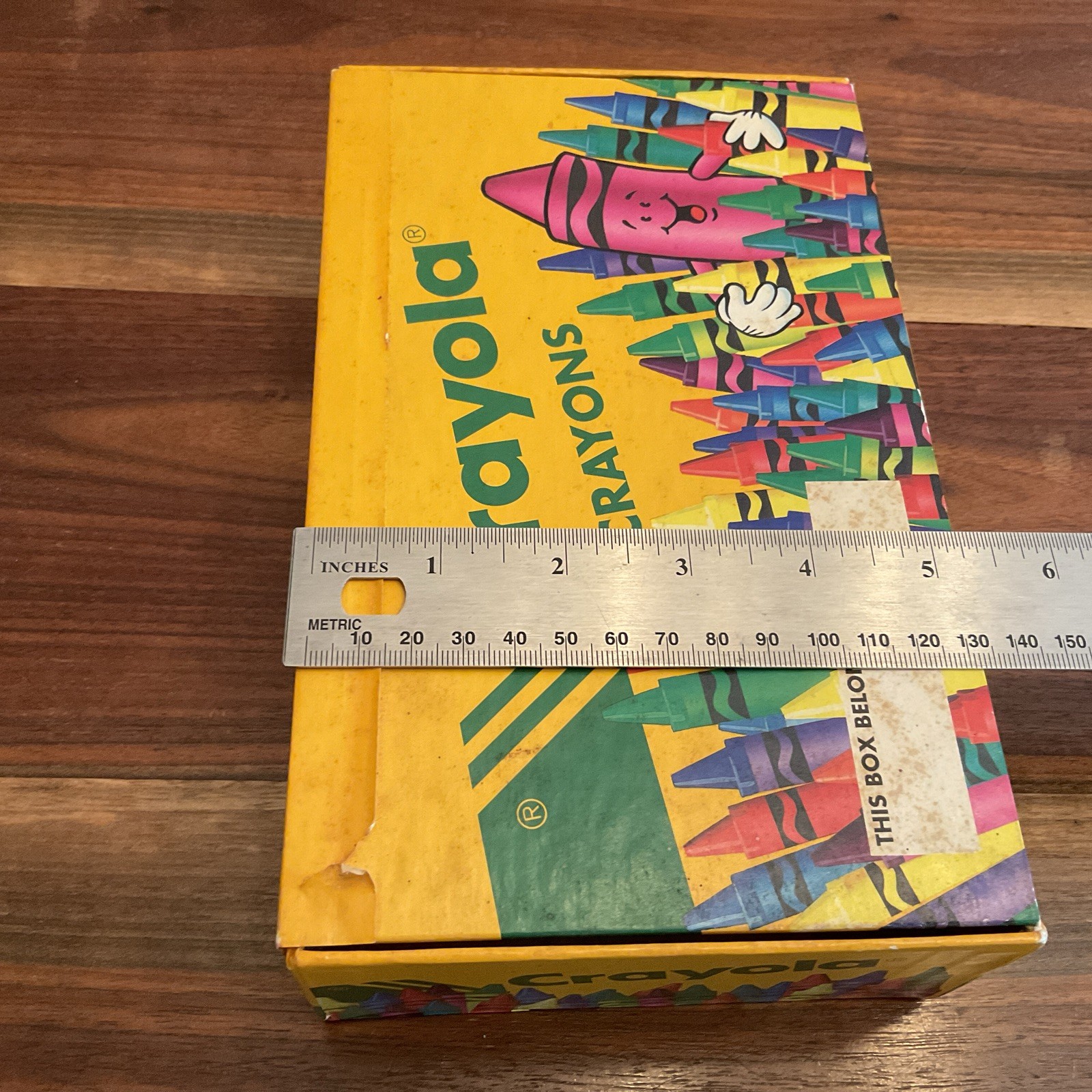 Vintage 1994 Binney & Smith Crayola Crayon Box Empty Box Only No Contents