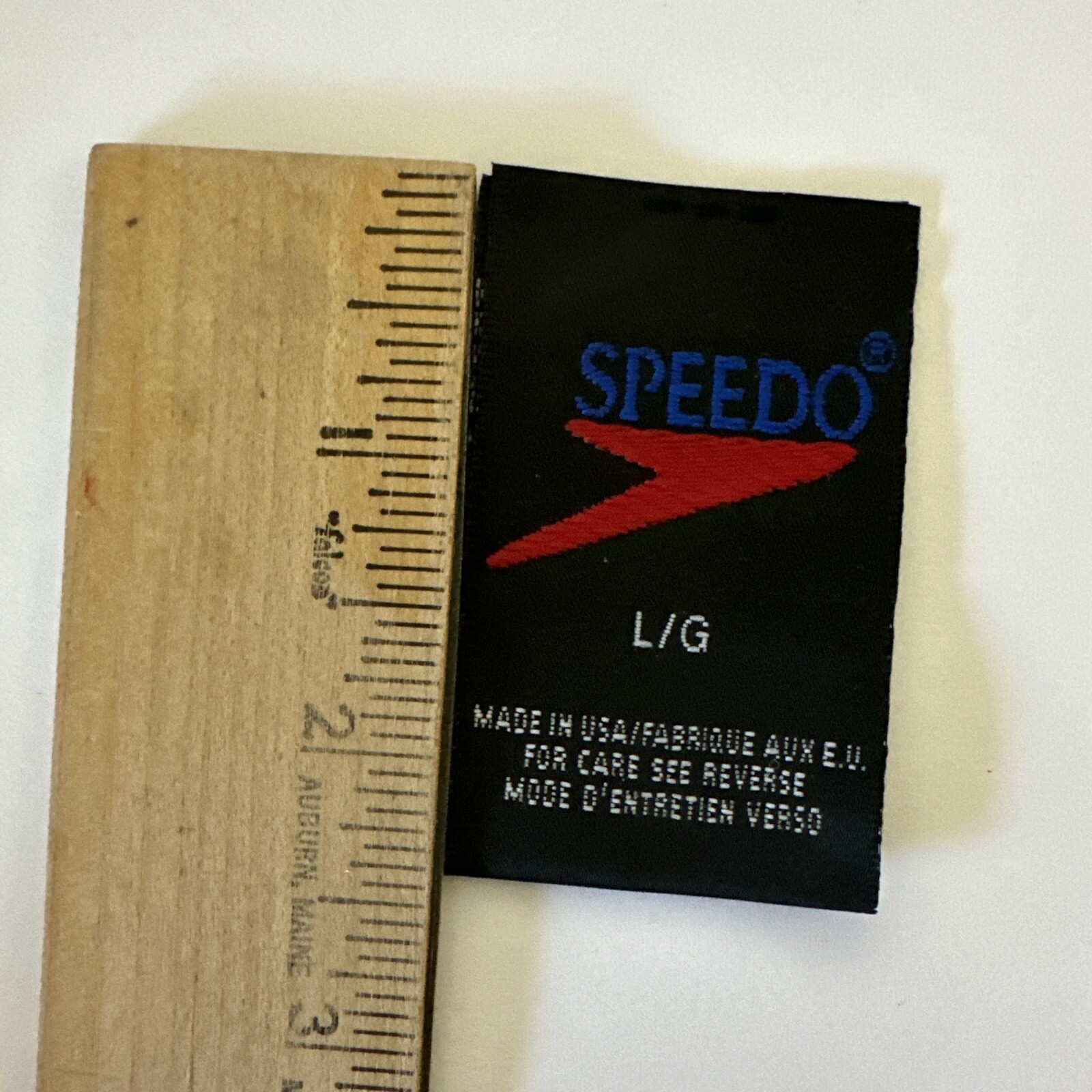 Vintage SPEEDO Athletic Fitness Swim Unused Clothing Tags Labels Patches