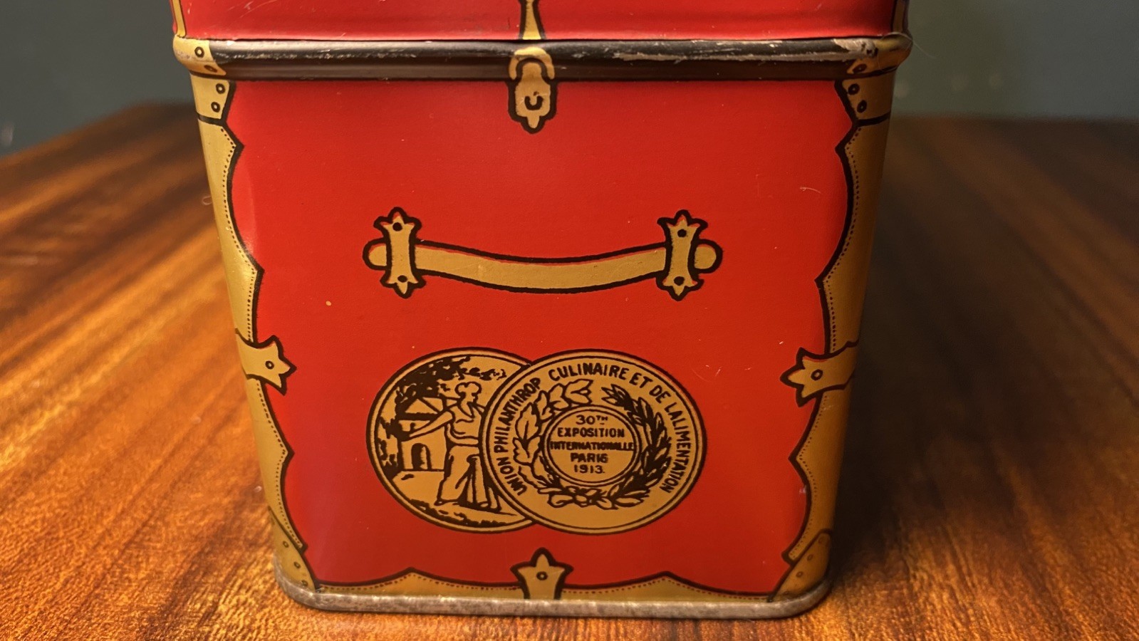 Vintage Swee-Touch-Nee Tea Empty Tin The Consolidated Tea Co Aristocrat of Tea