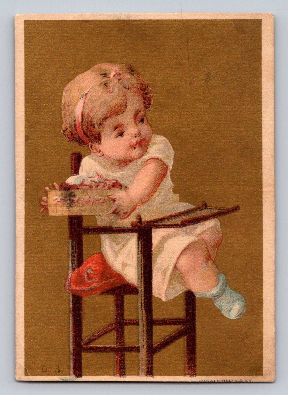 Bouton Lawrence Hardware Agricultural Implements Child Highchair P445