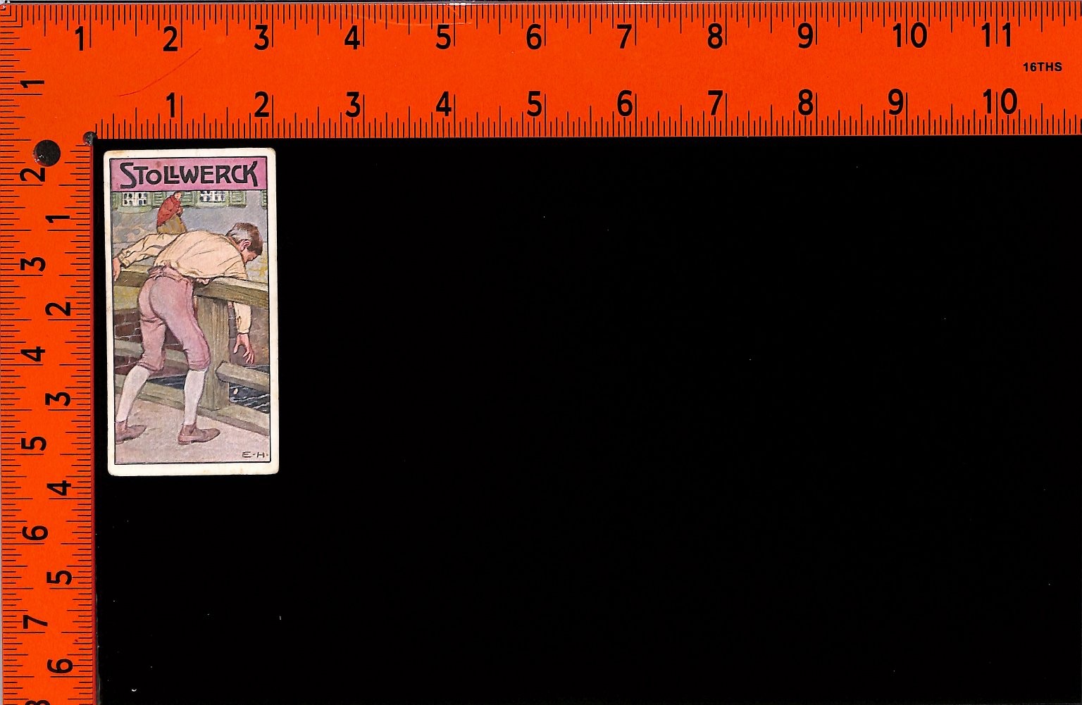 Victorian Stollwerck Chocolate Trade Card Gruppe 388 No. 1 Der faule Sohn