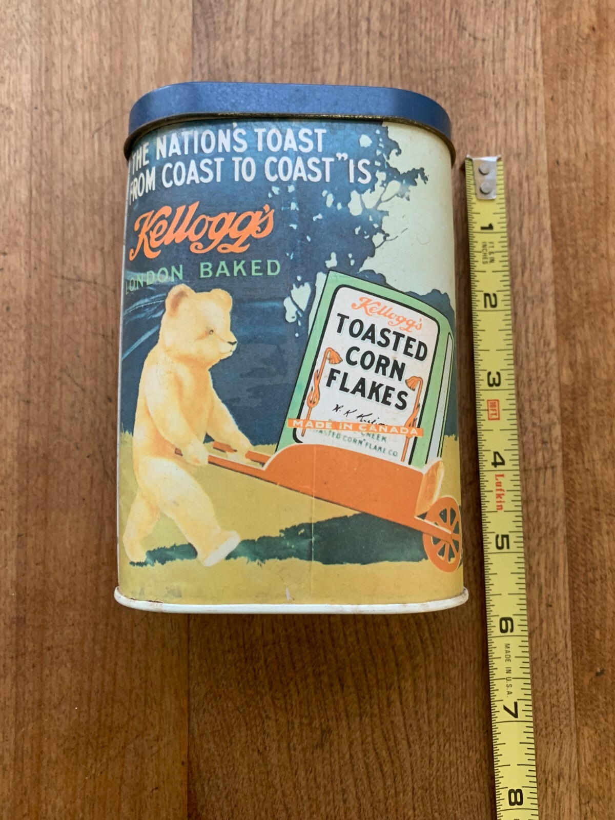 The Tin Box Company Of America – Kellog’s Corn Flakes – England
