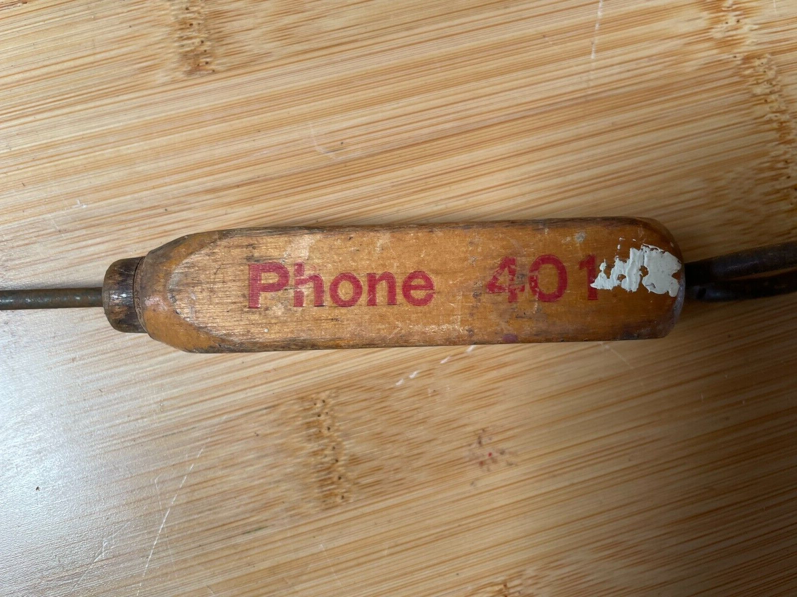 VINTAGE ICE PICK “CUTRO`S PEERLESS” Ice Co. Phone 401 w/Bottle Opener