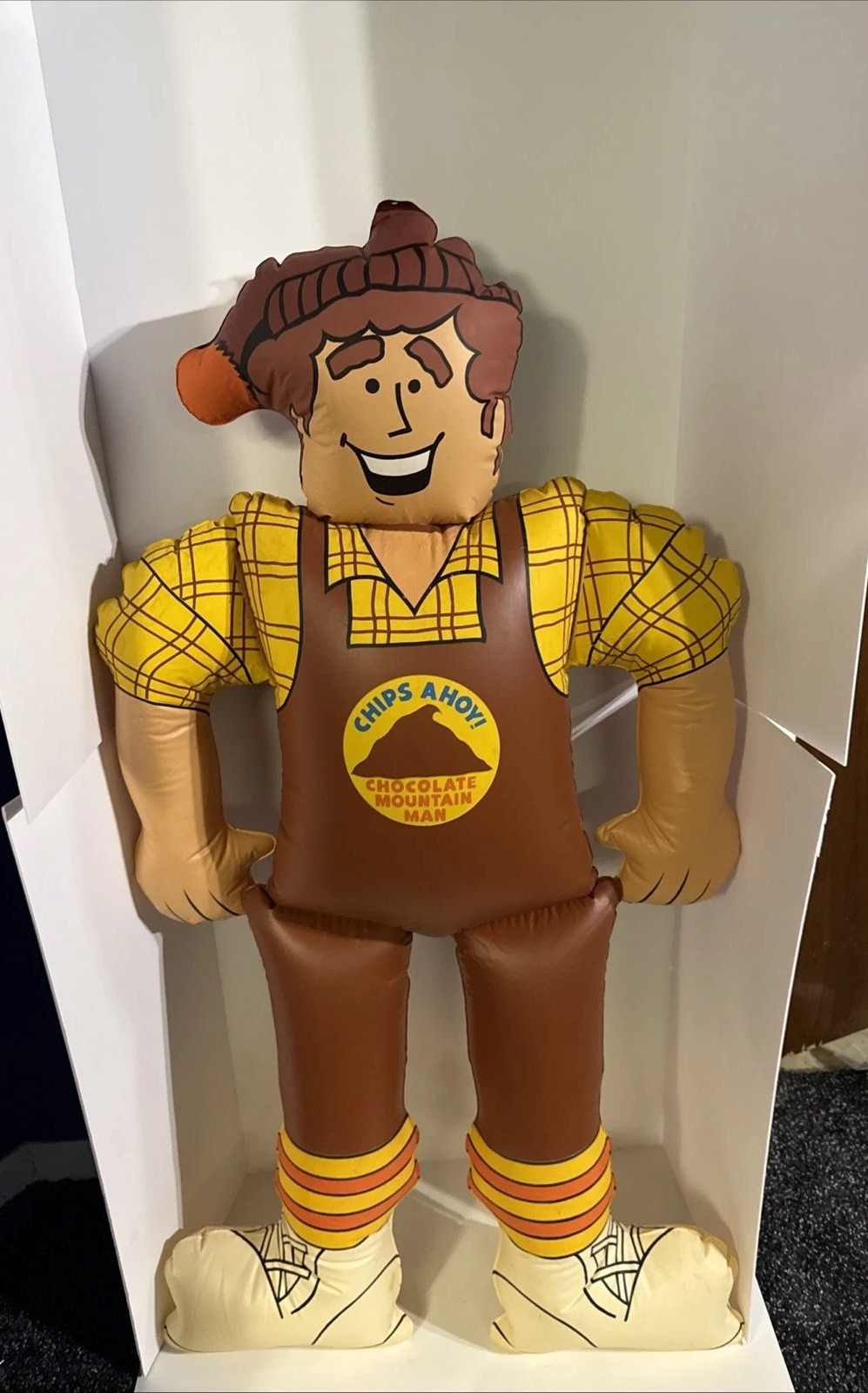 46” Big Inflatable Chips Ahoy Display Sign Advertisement Chocolate Mountain Man