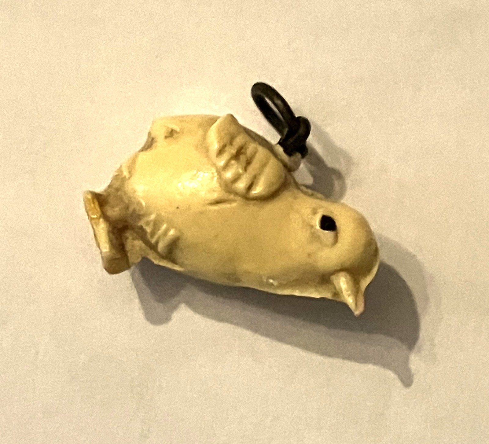 1940’s Vintage Celluloid Baby Chick Charm Cracker Jack Toy Prize Signed Japan