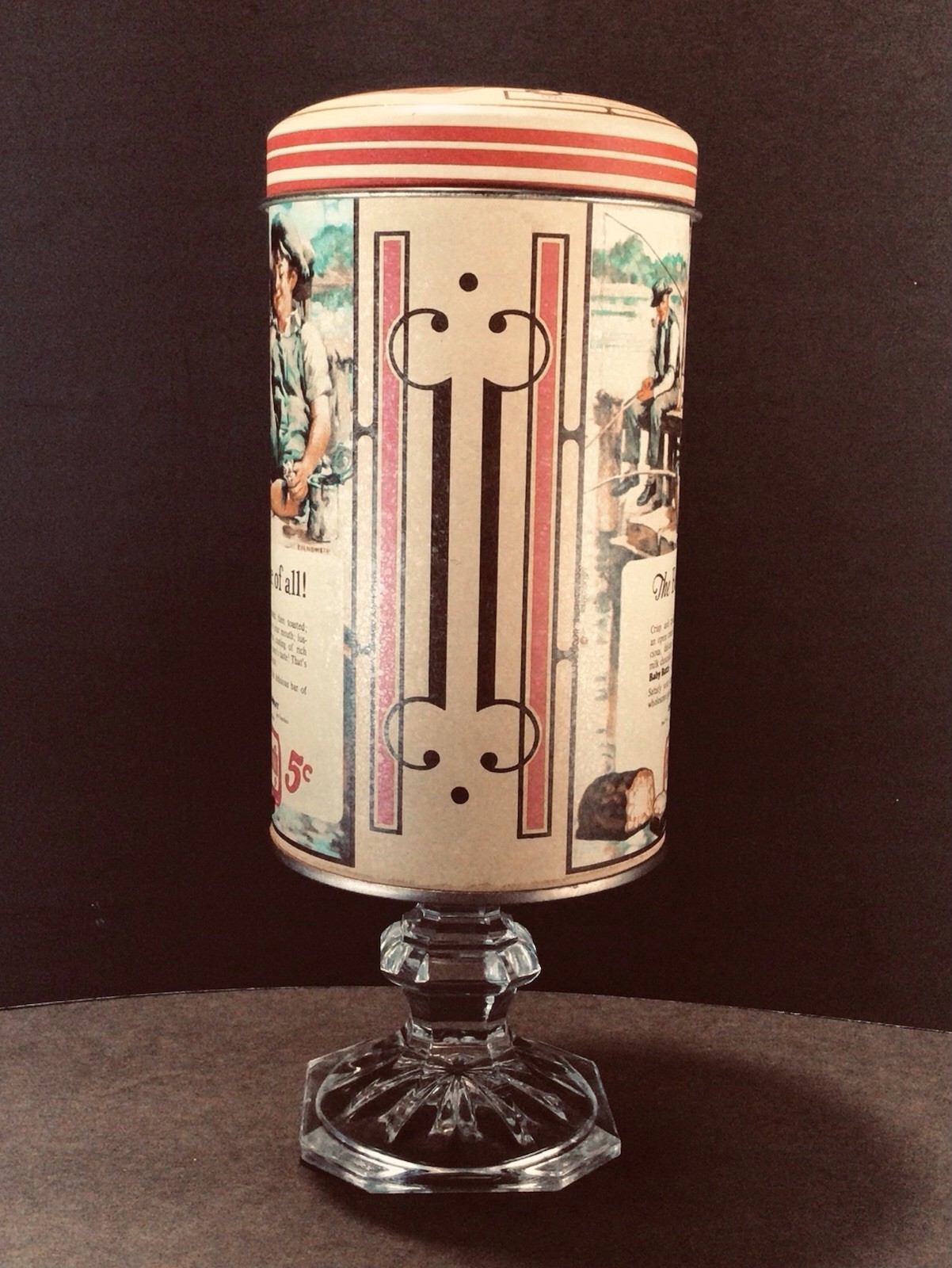 BABY RUTH EMPTY CANISTER BY CURTISS NABISCO INC 1986