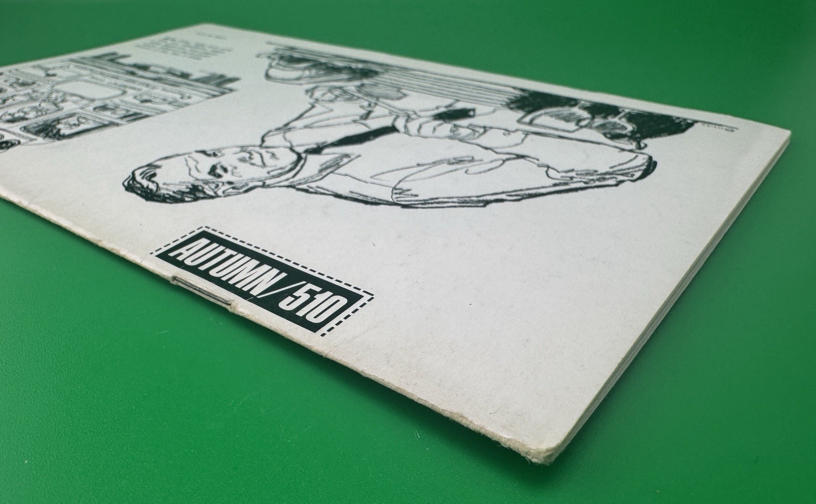 Harry Volk Clip Book of Line Art AUTUMN #510 1969