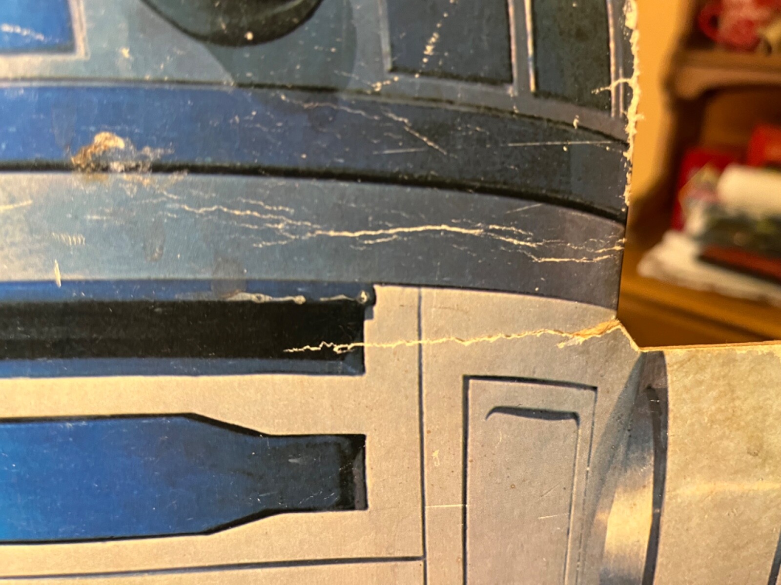 STAR WARS R2D2 RECORD STORE PROMO 2 SIDED HANGING SIGN ORIGINAL 1977 ISSUE RARE