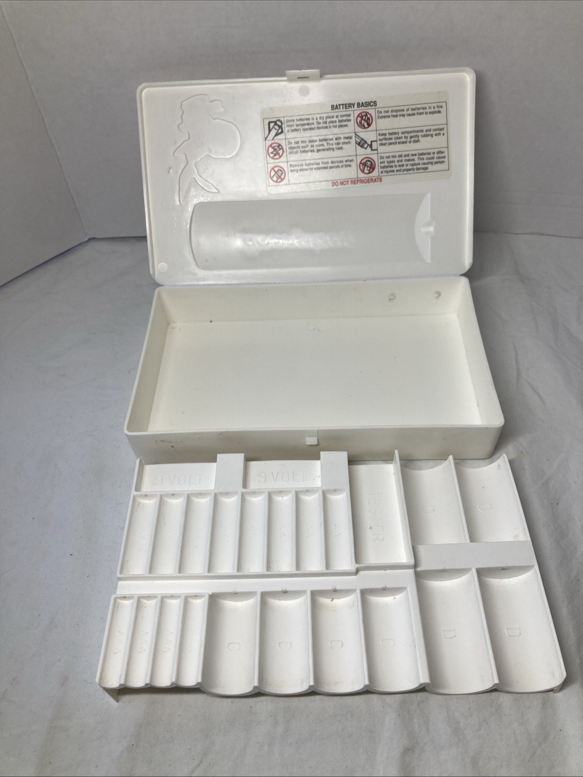 VINTAGE Energizer Bunny Battery Organizer Case – Storage Box 90s Mascot Promo