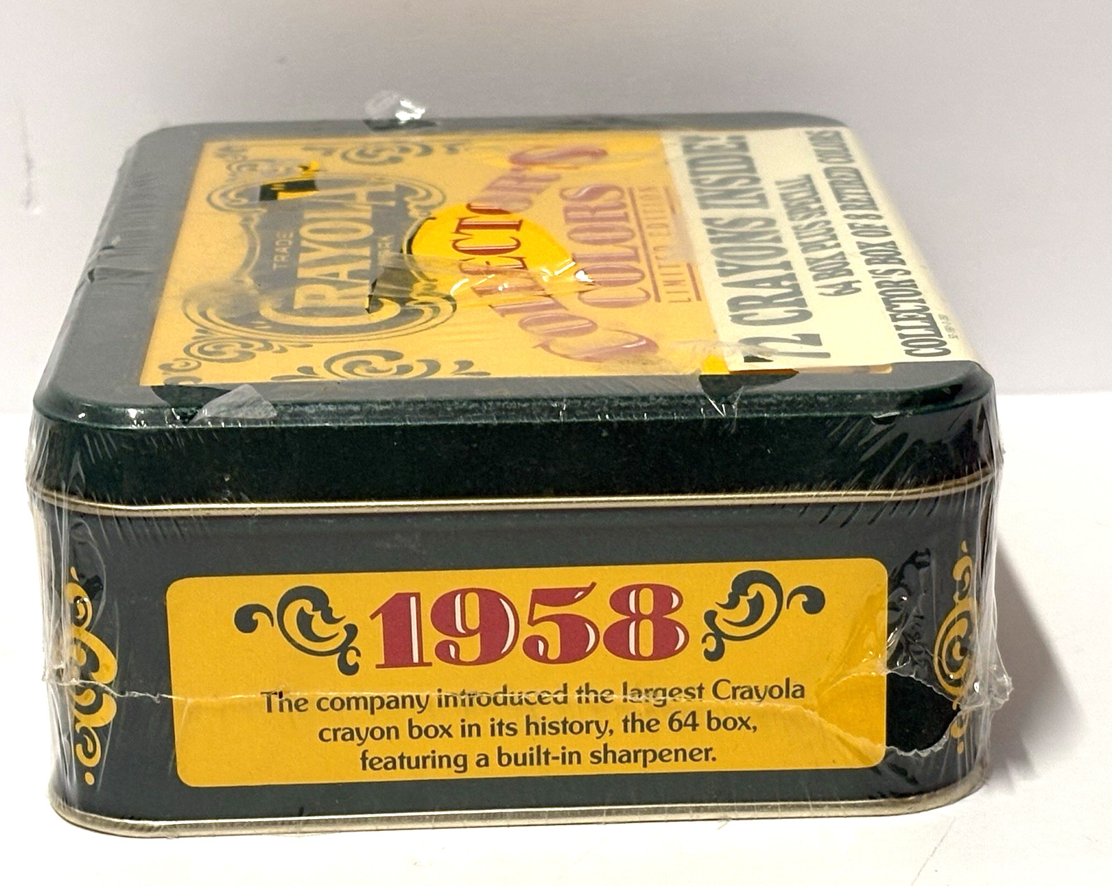Crayola VTG 1991 Collector’s Limited Edition Tin 72 Crayons NOS 8 Retired Colors