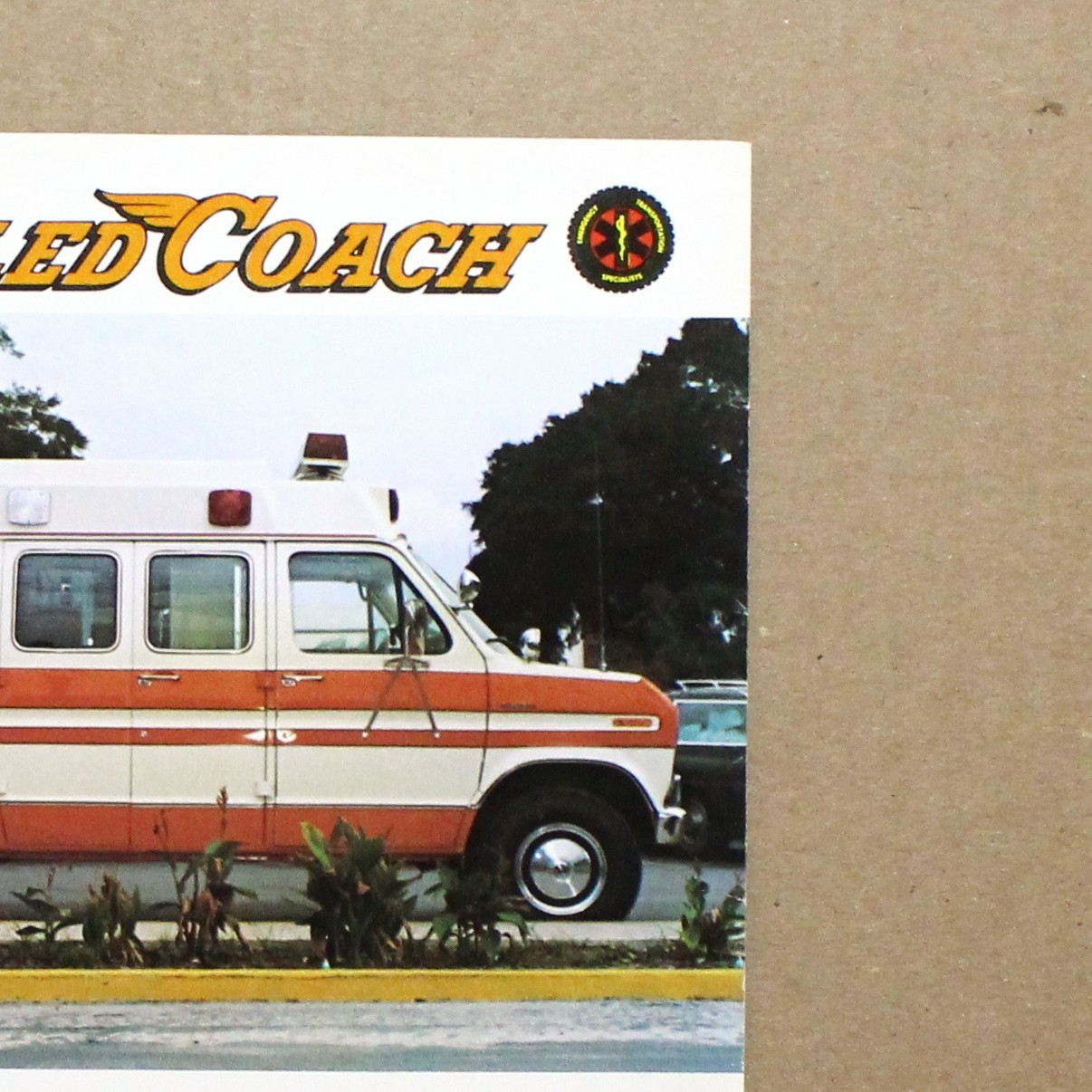 1981 Wheeled Coach Collectible Vintage Ambulance Advertisement 0128