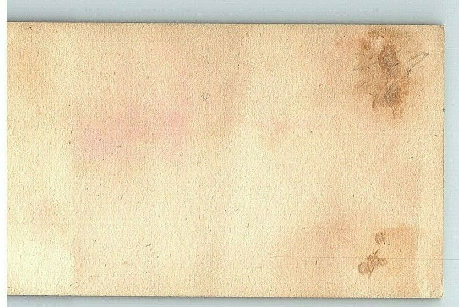 C O Hudson’s Pure Candies Flowers Floral Victorian Calling Card Portland ME