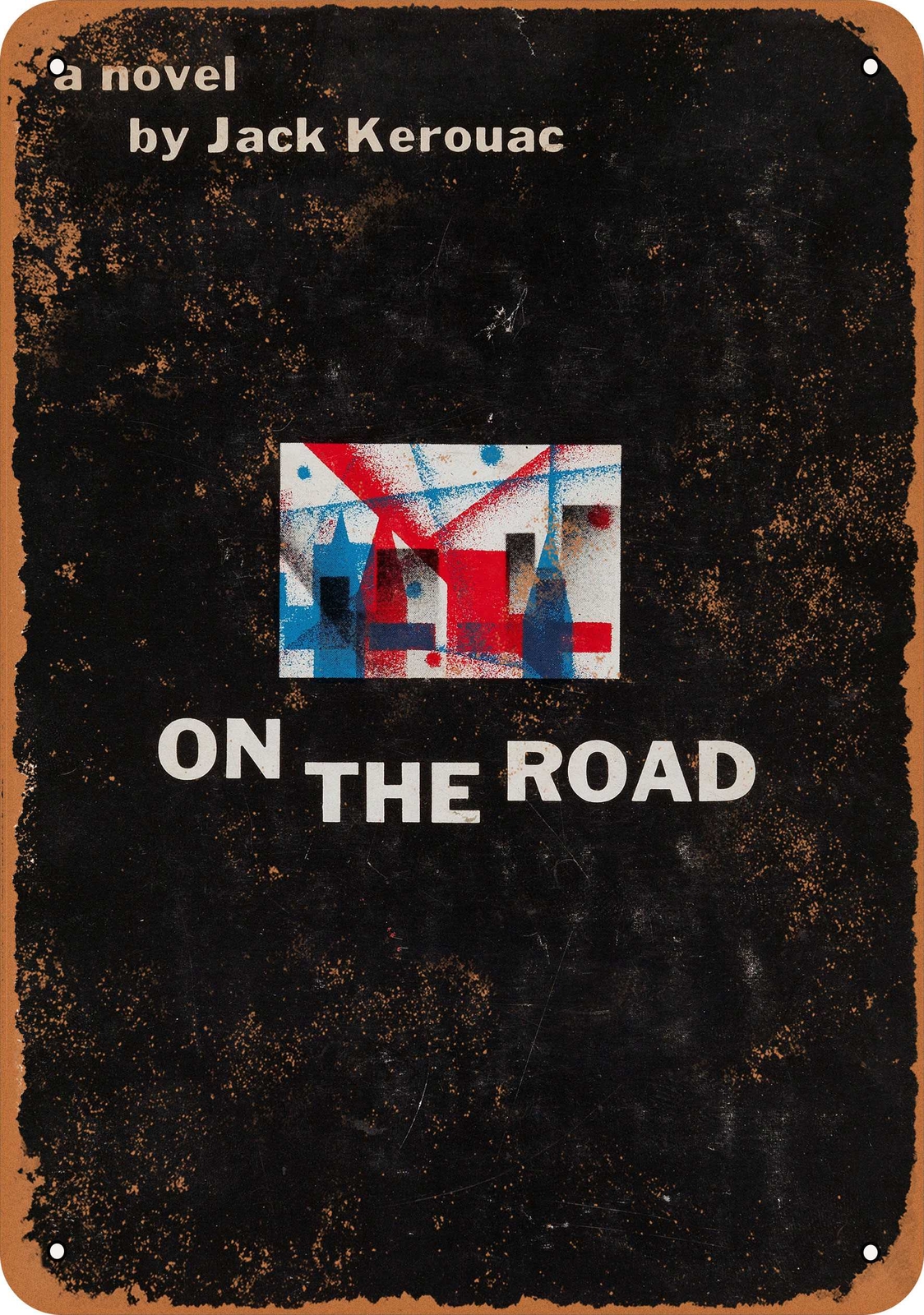METAL SIGN – 1957 On The Road First Edition – Vintage Look Reproduction