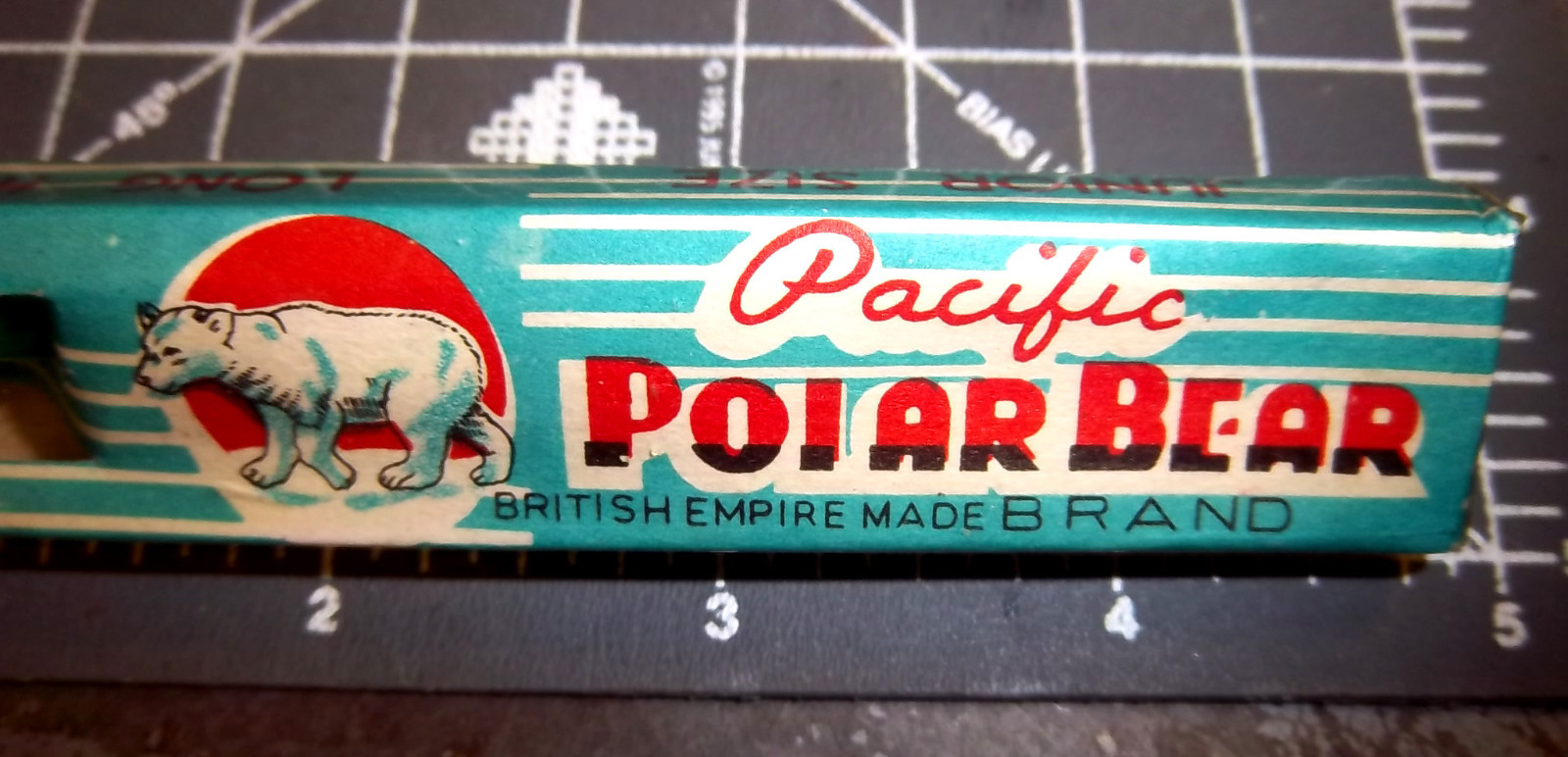 Vintage Pacific Polar Bear kids size Tooth brush New in package, British Empire