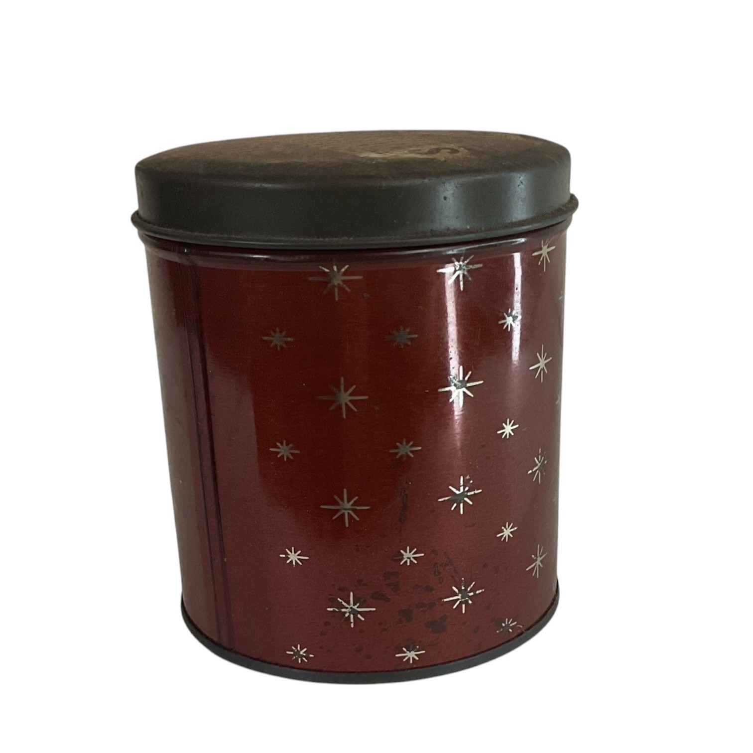 Vintage Verne Collier Fine Candy Tin 14 Oz Birmingham Alabama Metal Canister