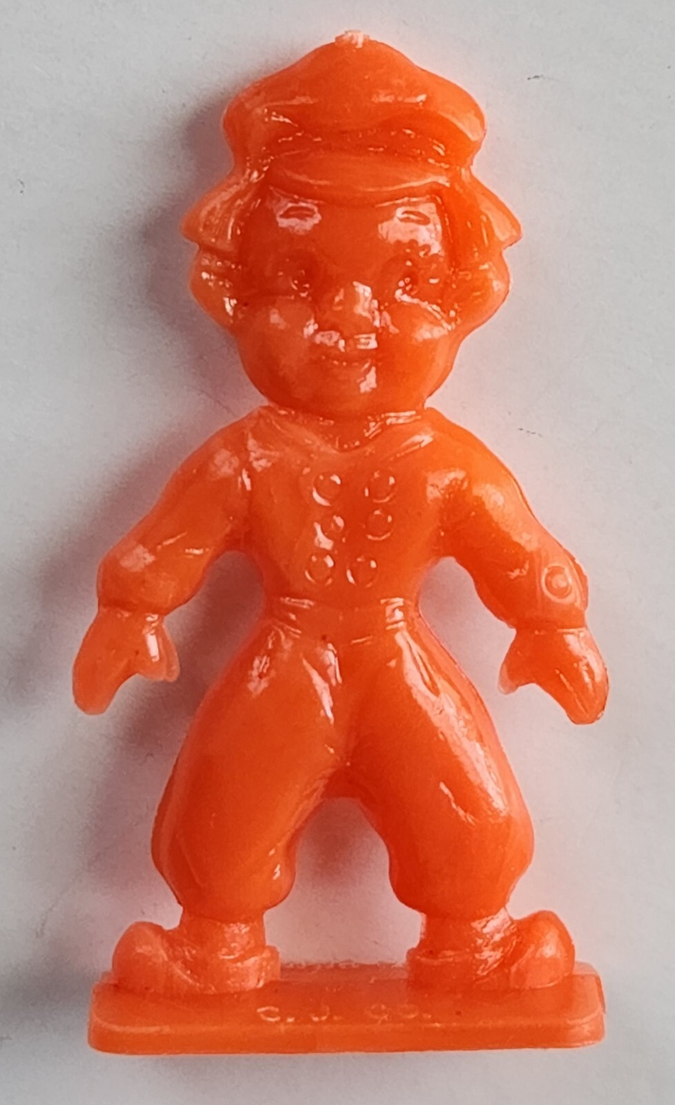 1954 Vintage Cracker Jack Prize Toy Nation Doll Belgium Stand Up