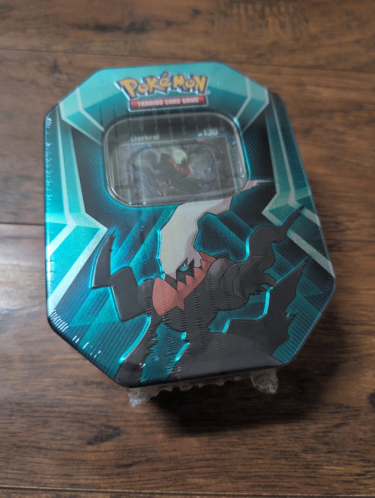 Pokemon Darkrai Tin Triple Whammy Edition Sealed New Pokemon TCG Trading Cards