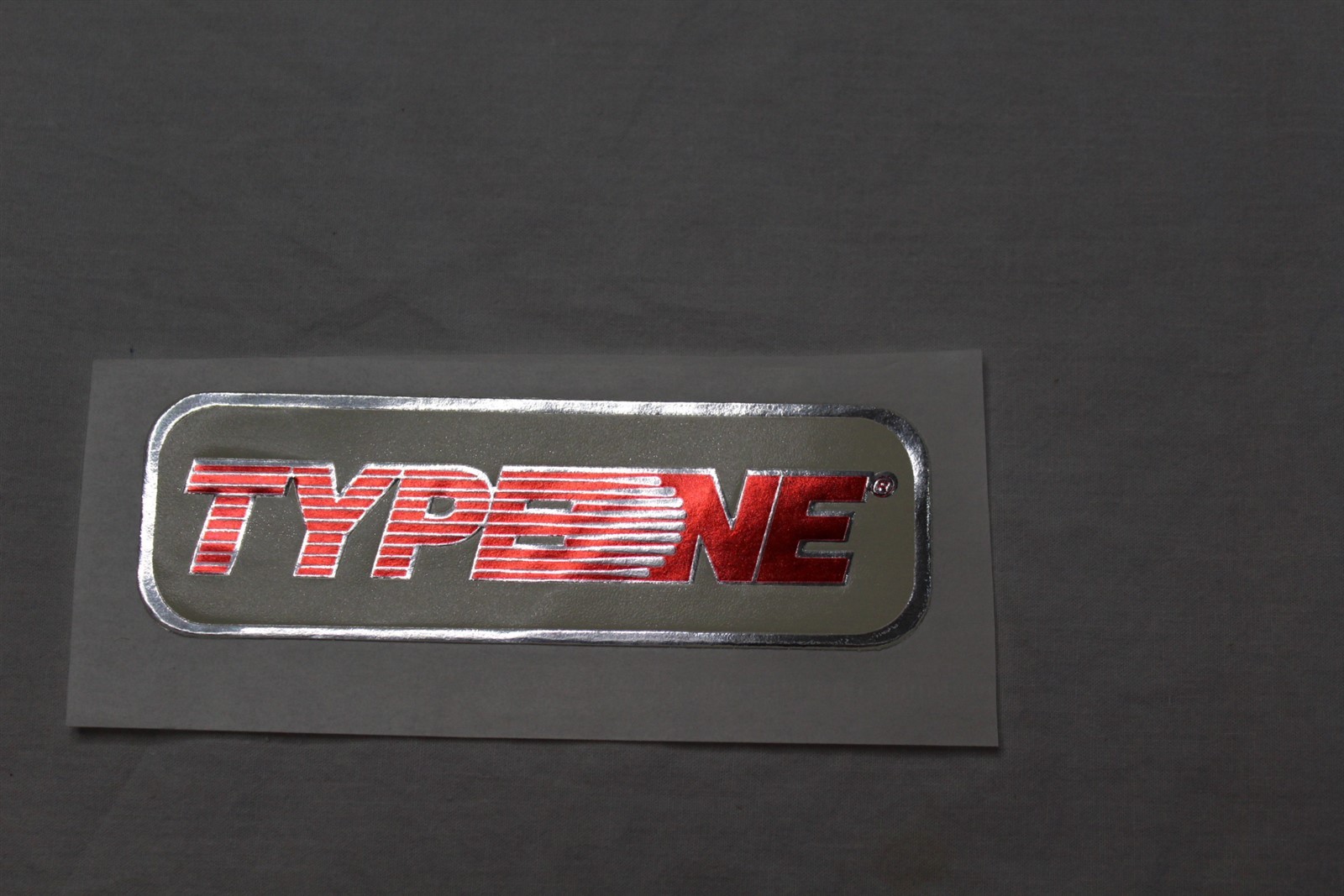 Sticker Decal Advertising Typeone Collectible Label