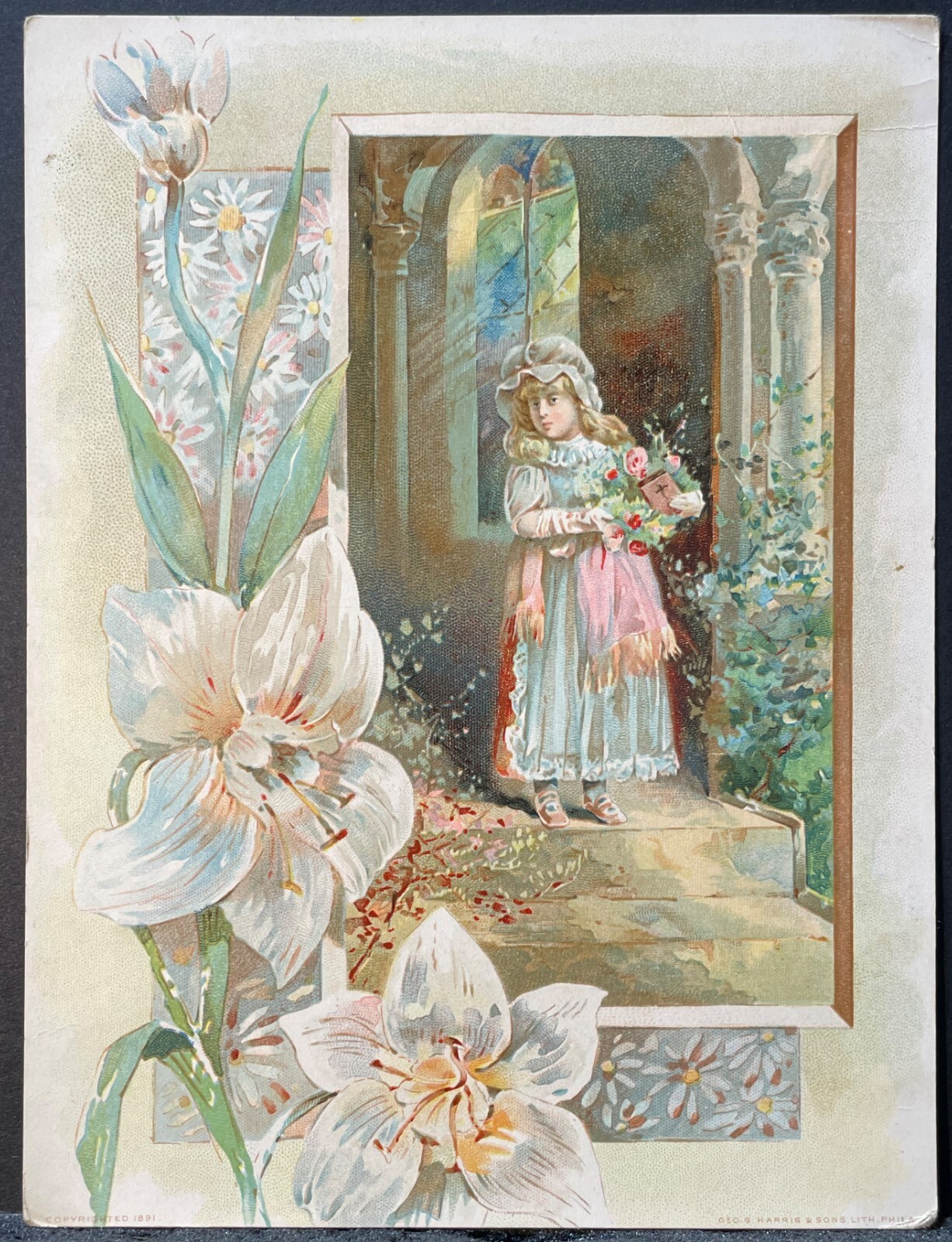 Large Lion Coffee, Woolson Spice Co. Victorian Trade Card