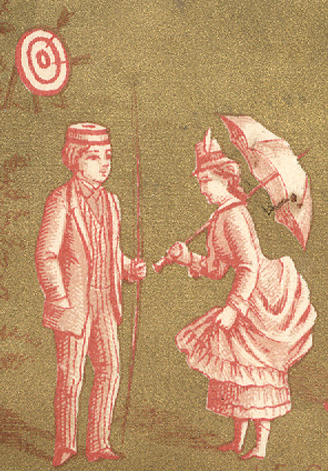 PHILADELPHIA TRADE CARD, THOMAS S. DANDO at 307 WALNUT St ~ TRADE CARD CO Z502