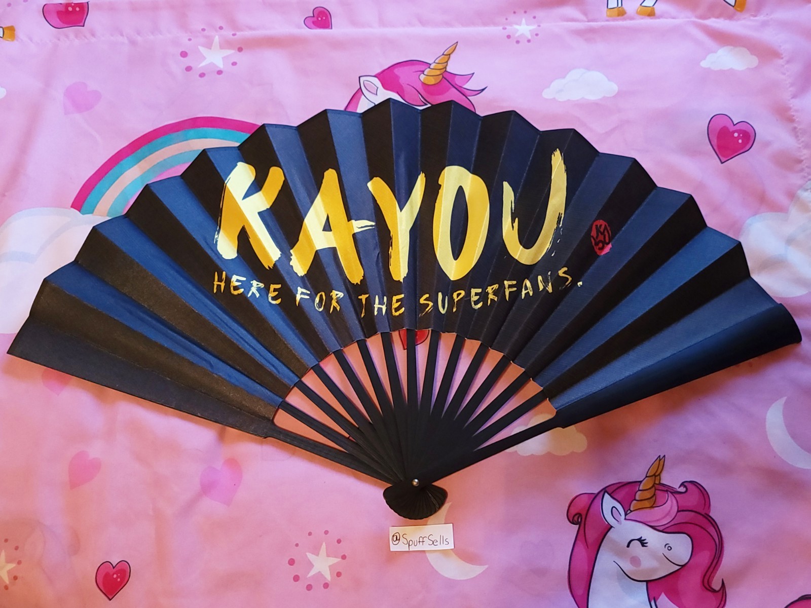 Kayou: Here for the Super Fans Promo Folding Fan NYCC 2025 Exclusive – New