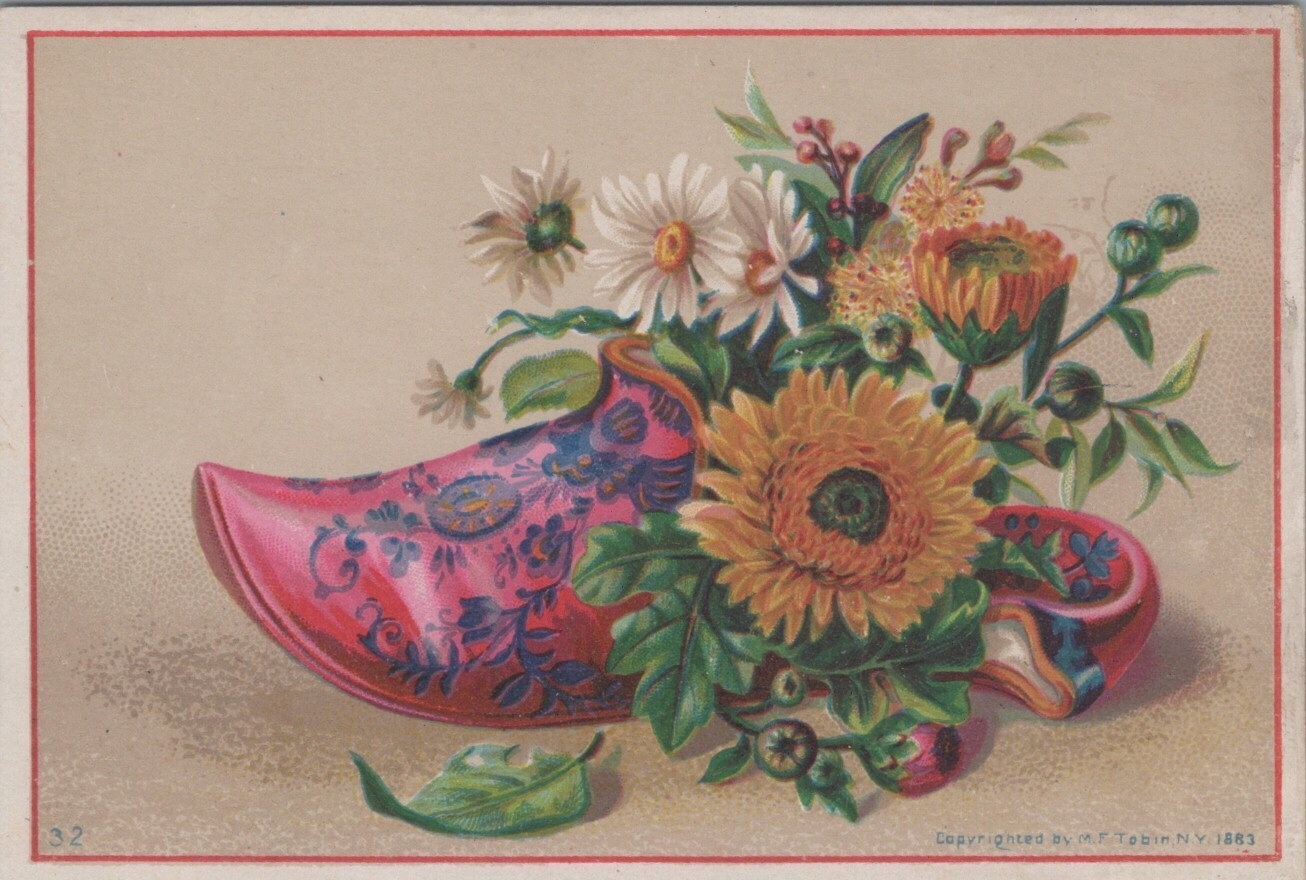 Pink Shoe Blue Design Flowers Daisy Daisies Sunflower MPV1