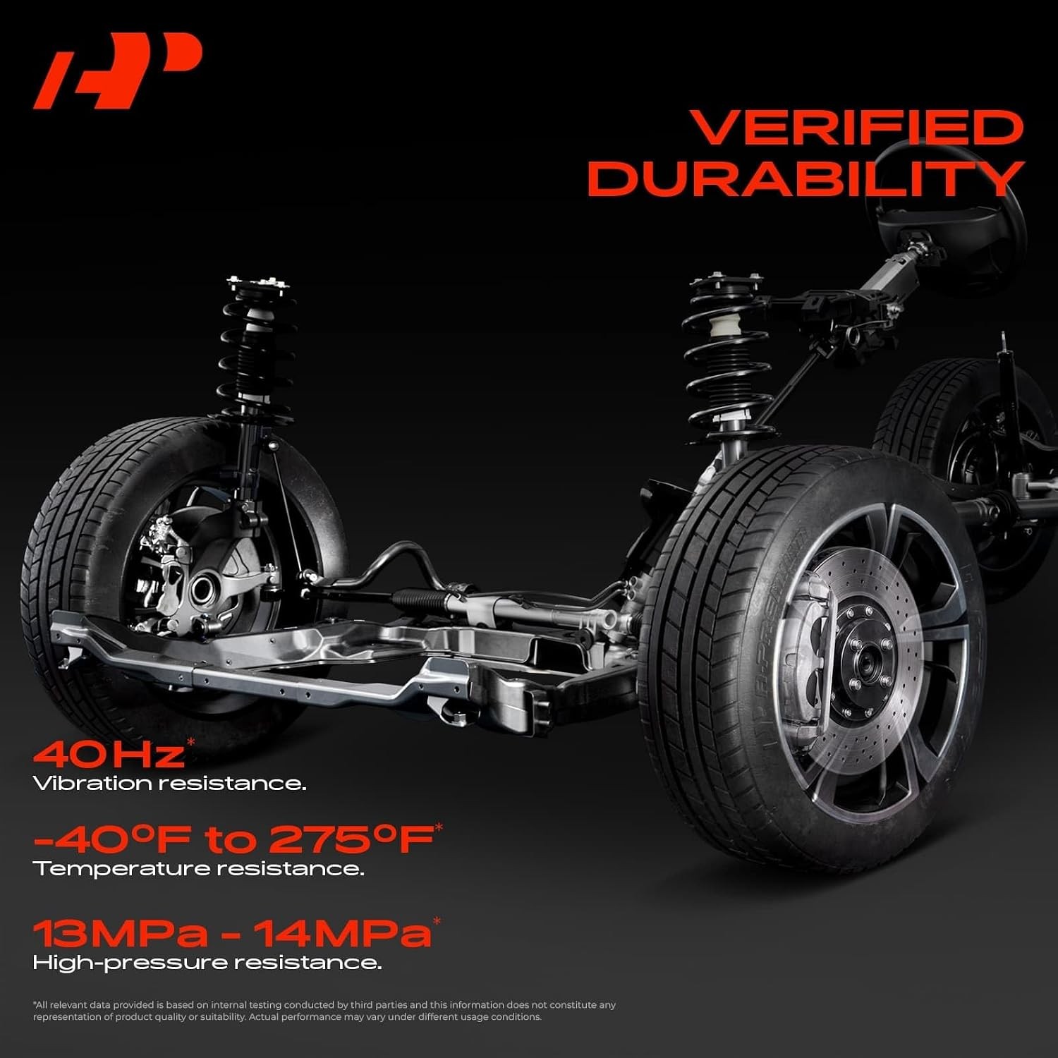 A-Premium Front Disc Brake Caliper Assembly with Bracket Compatible with Cadilla
