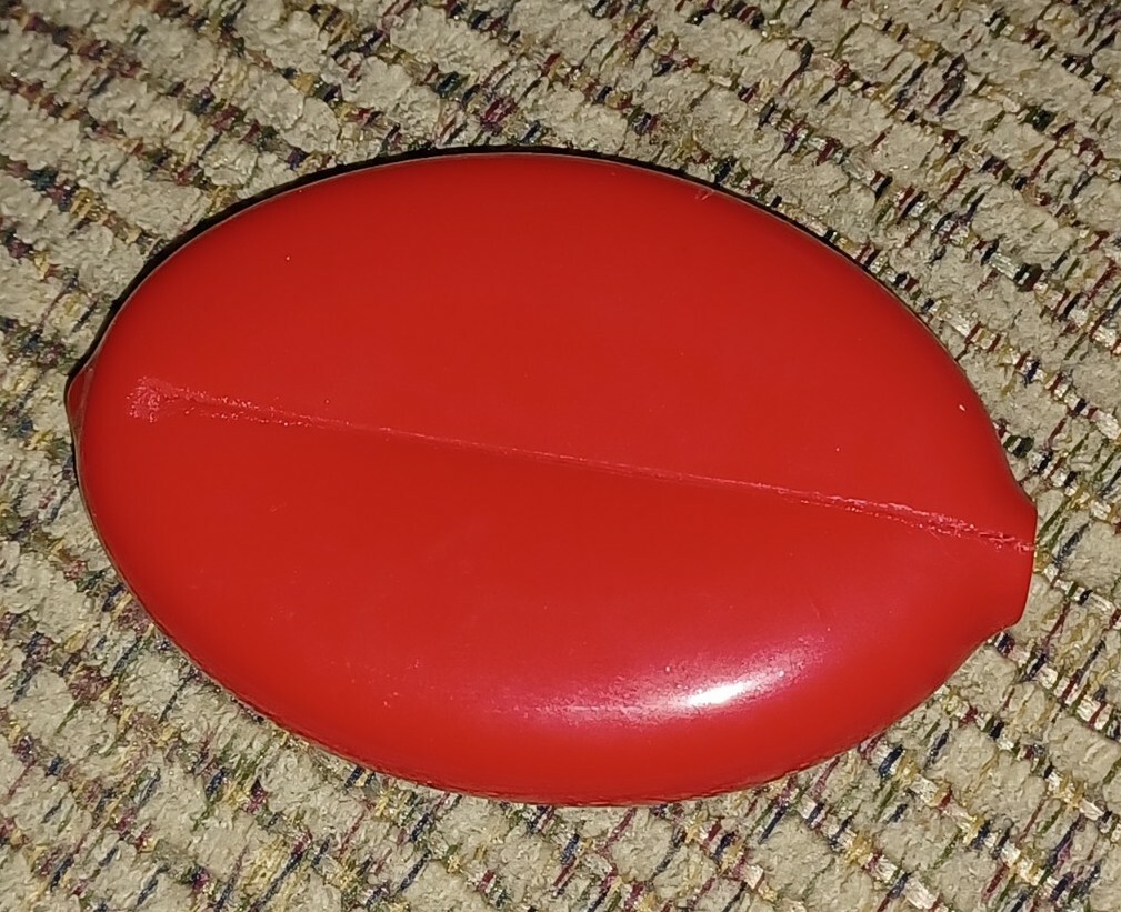 VTG RED Quikoin Coin Purse Advertising BRUSH RECREATION ASSOCIATION ohio group