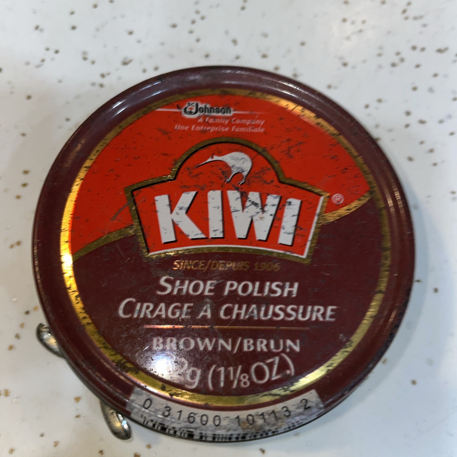 5 Kiwi Shoe Shine Boot Polish Tin props lot