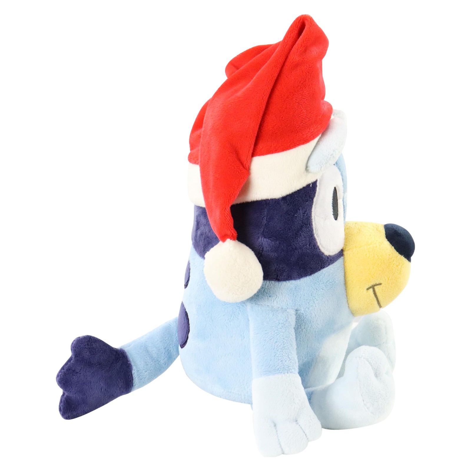 Animal Adventure | Bluey | 12″ Plush with Santa Hat | Plush, Blue