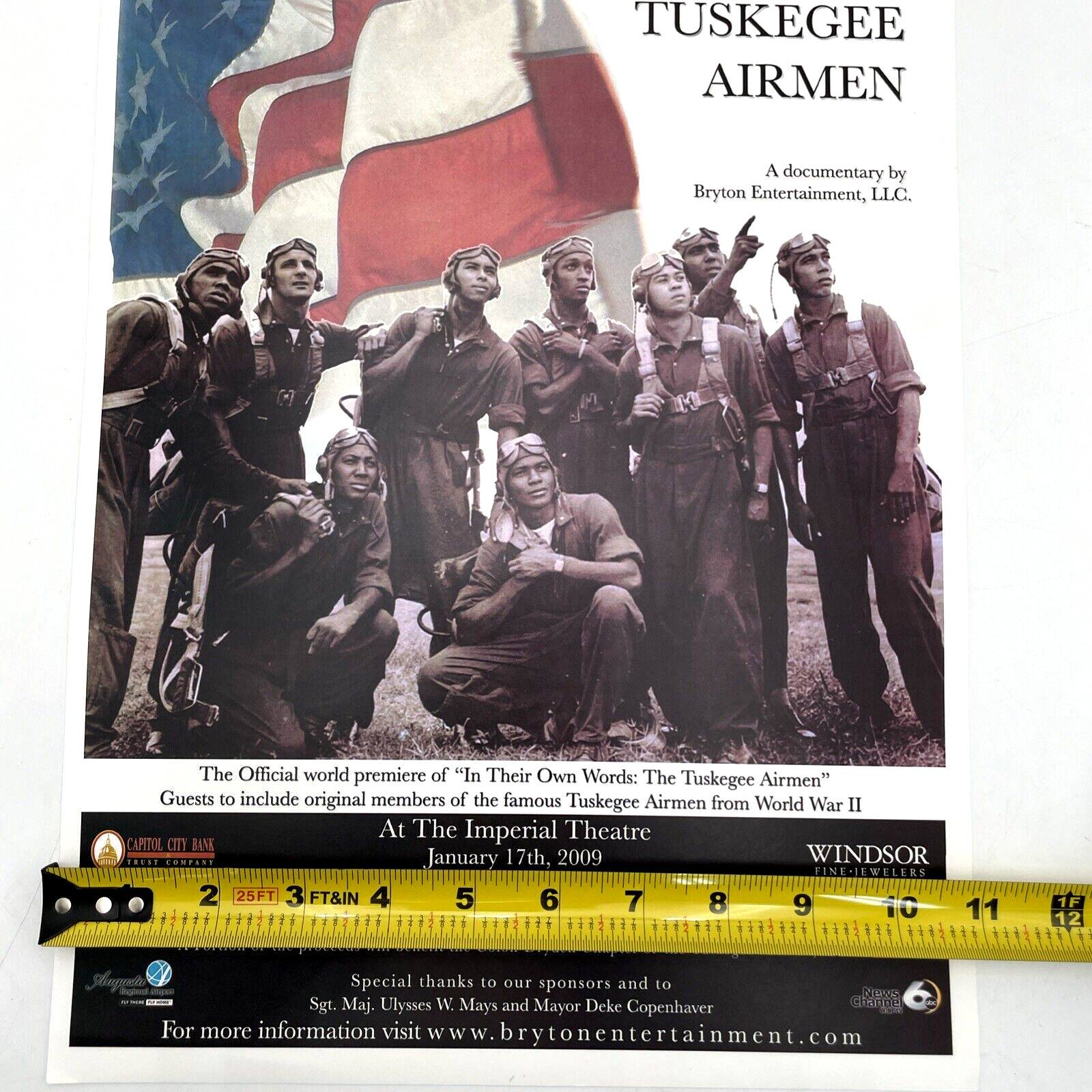 Tuskegee Airman: In Their Own Words: Documentary Advertising Poster – 2009