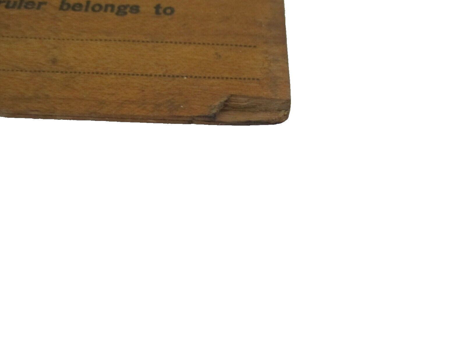 Vtg Wescott Rule Seneca Falls NY Advertising Ruler Sunday School Coopersburg PA