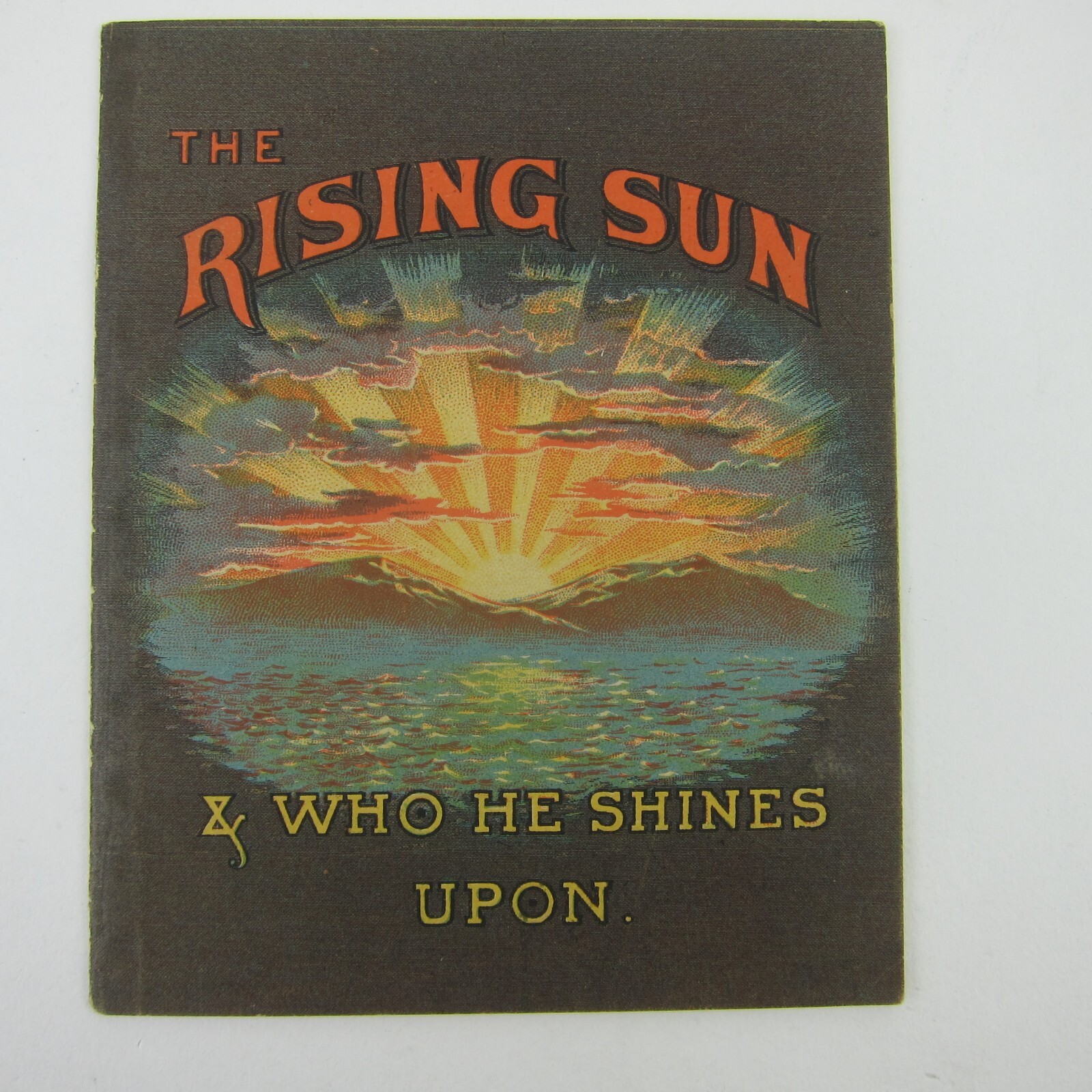 Victorian Trade Card Booklet Rising Sun Stove Polish Morse Bros Canton MA RARE