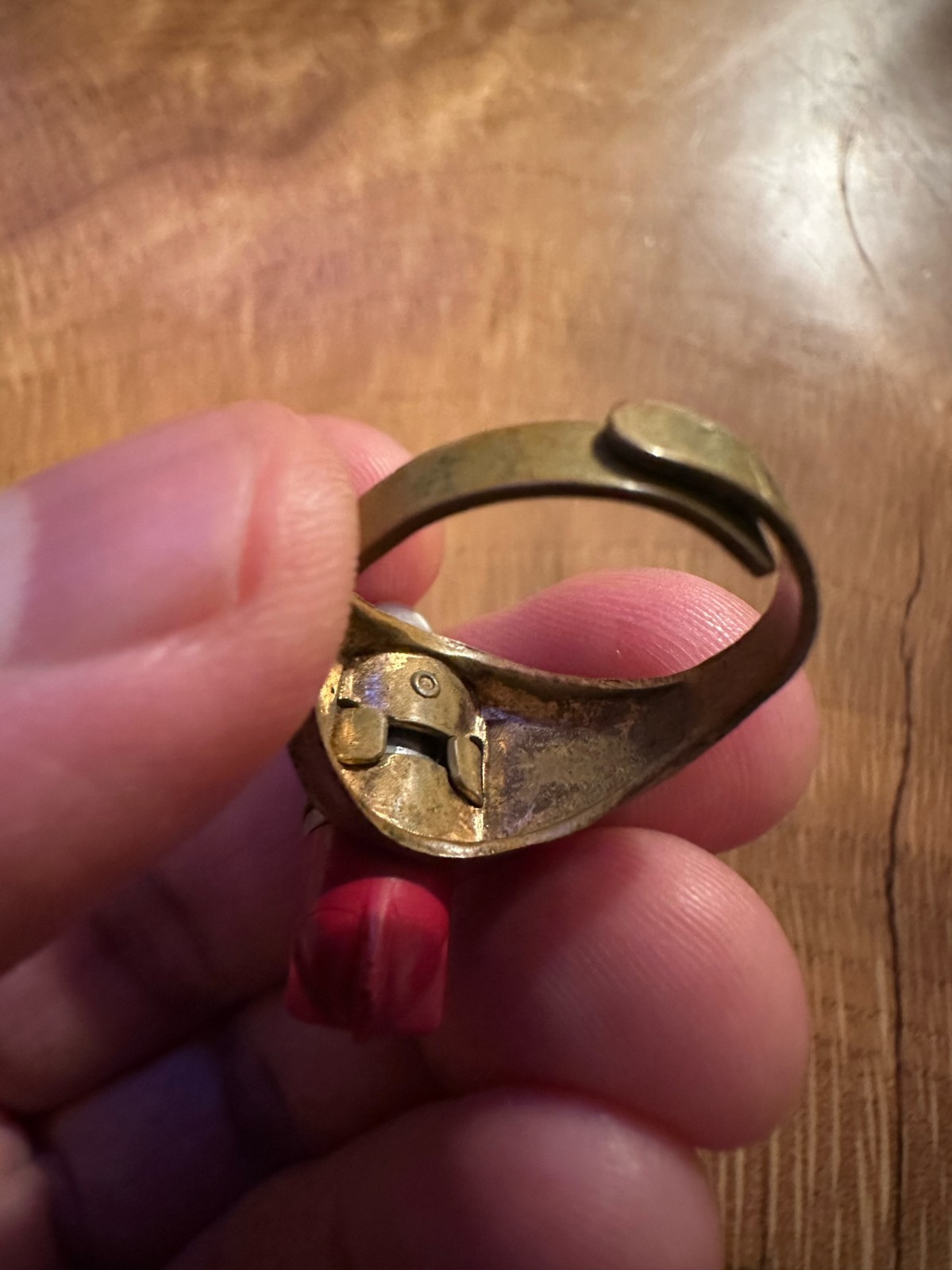 Vintage 1947 Lone Ranger Atomic Bomb Adjustable Ring Kix Cereal